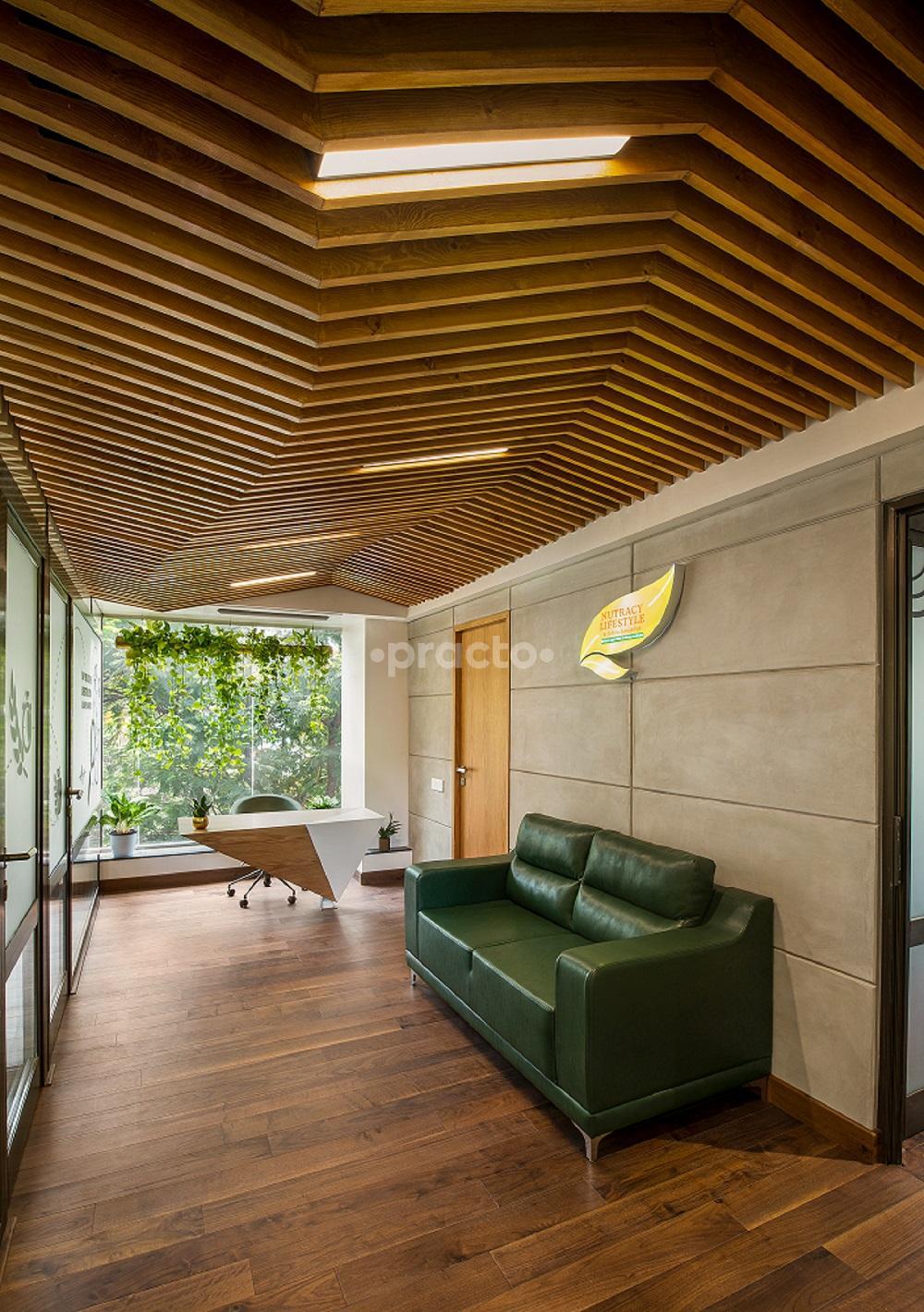 Reception Area at Nutracy Lifestyle by Dr.Rohini Patil Koregaon Park Pune