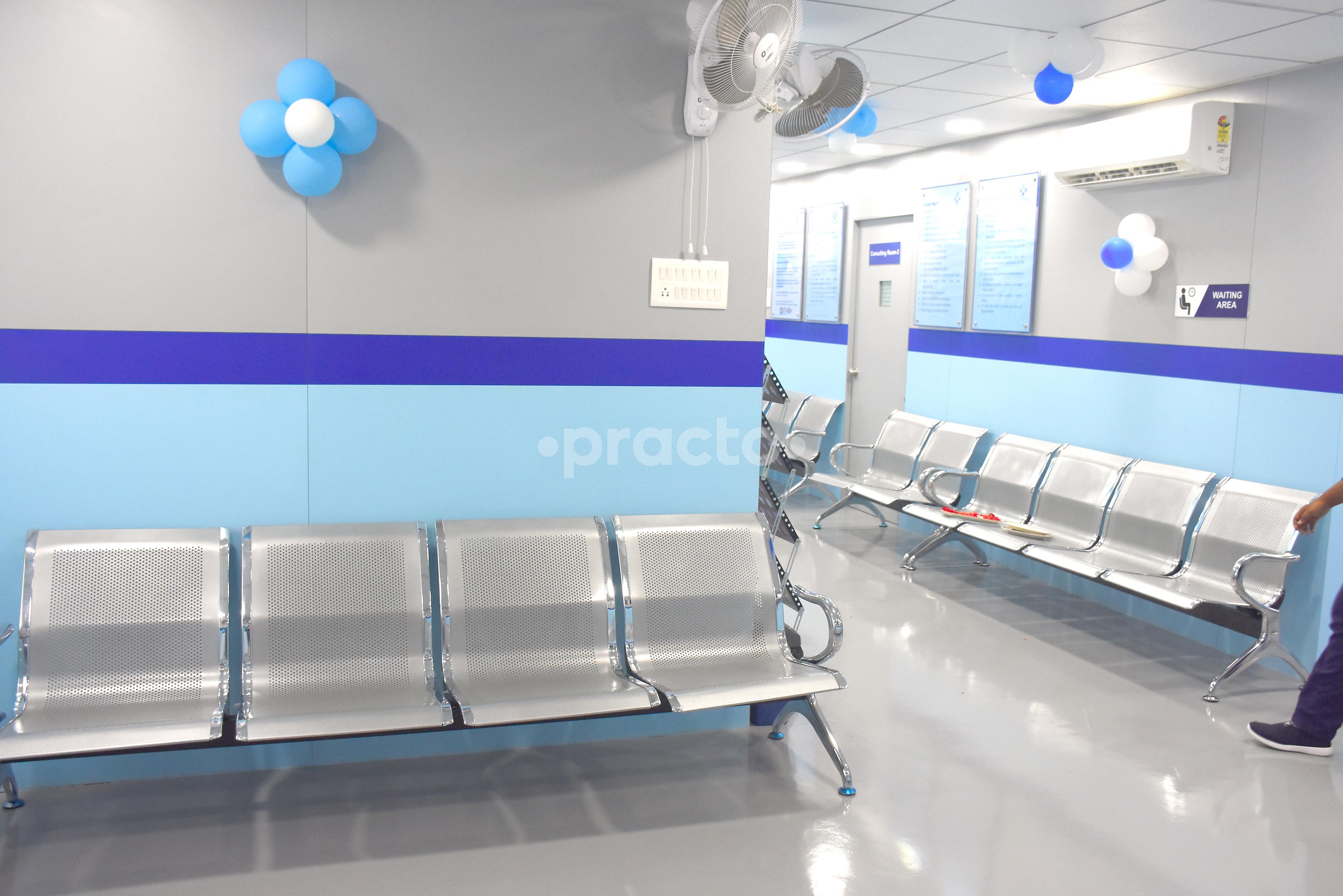 Waiting Area at ECR Multispeciality Clinic Palavakkam Chennai