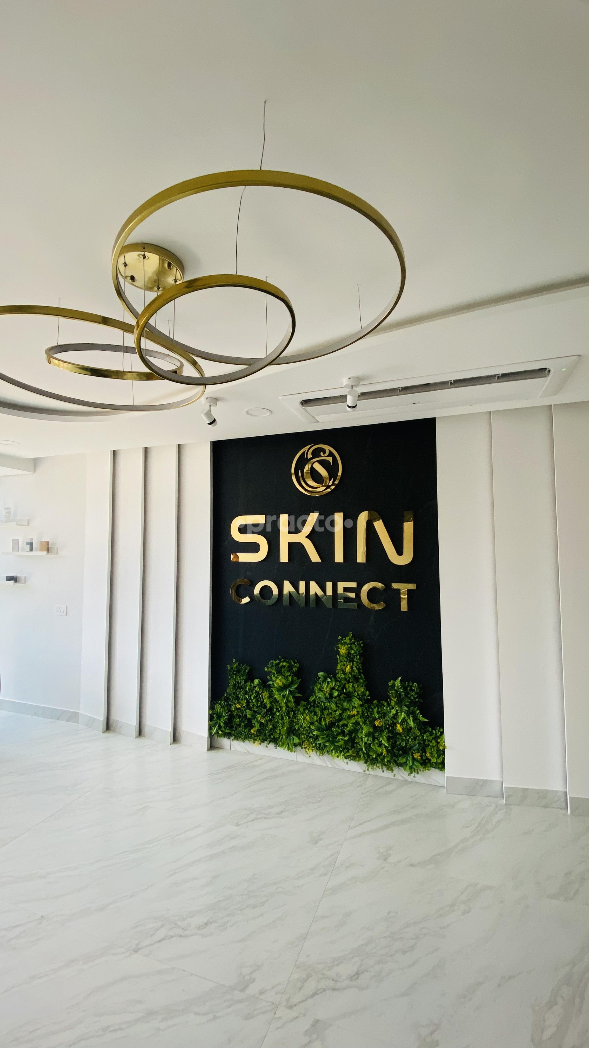 Reception Area at Skin Connect Clinic Shaikpet Hyderabad