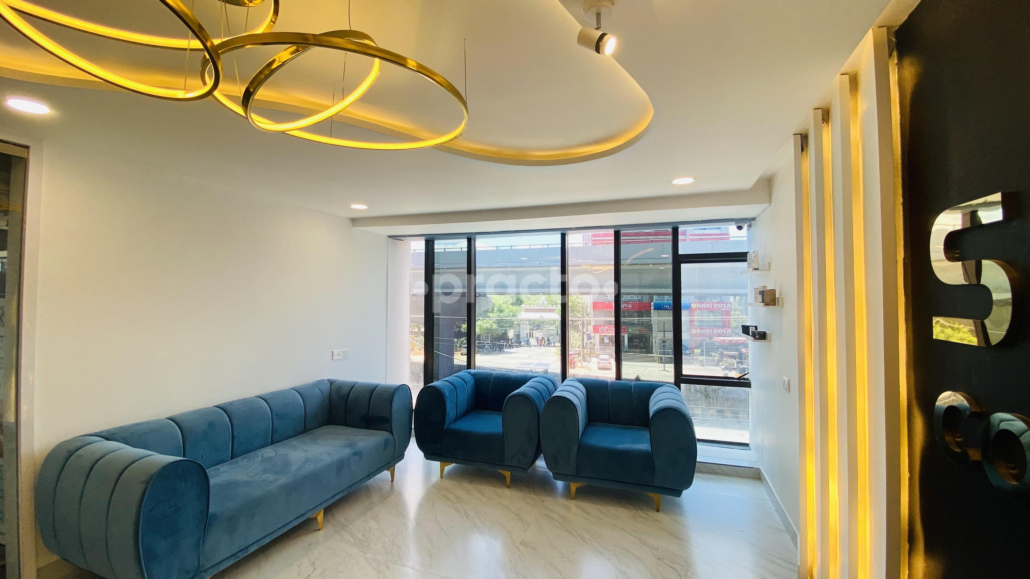 Reception Area at Skin Connect Clinic Shaikpet Hyderabad