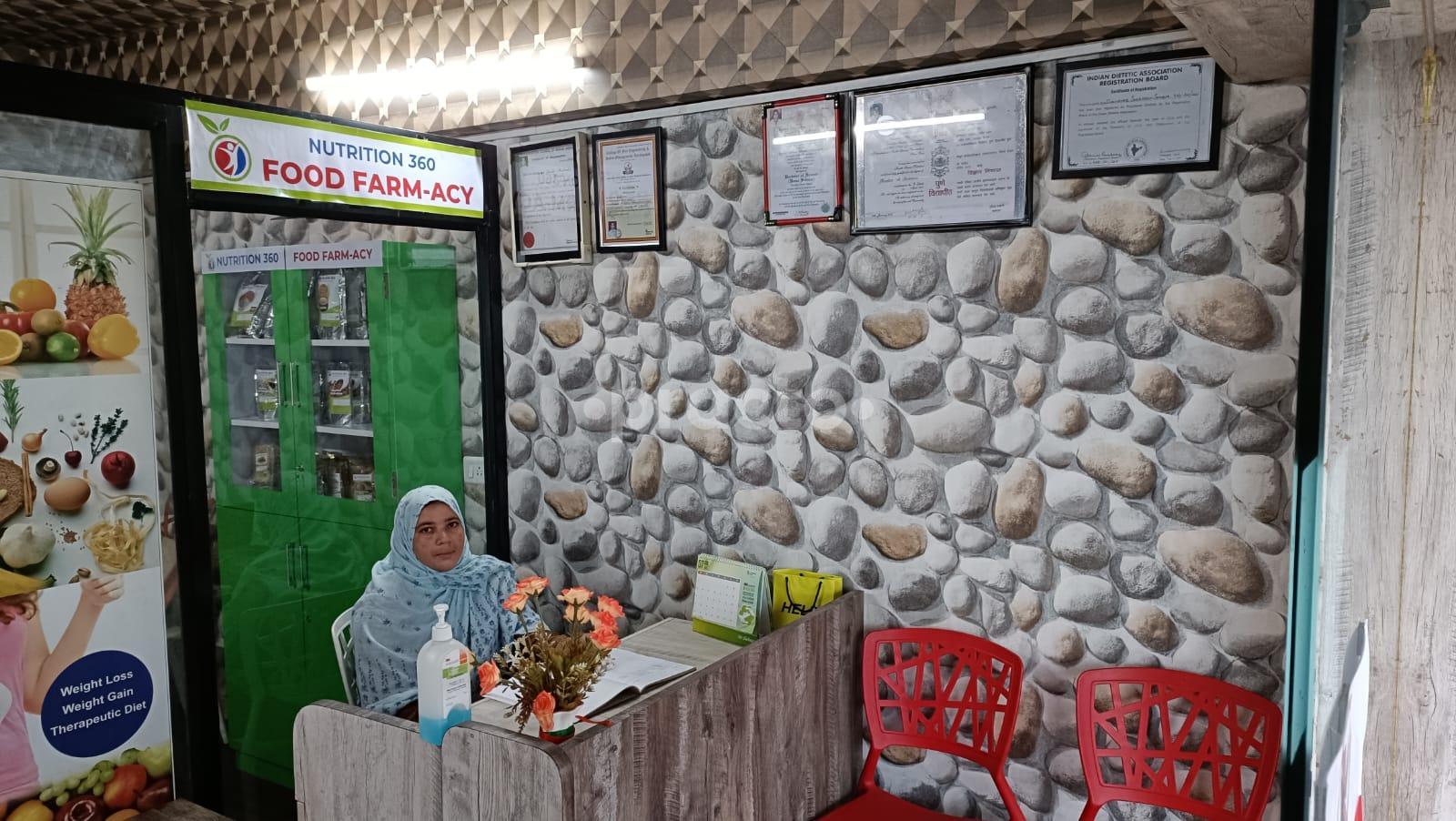 Reception Area at Nutrition 360 Hadapsar Pune