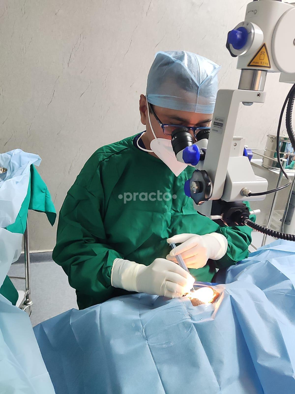 Operation Room at A B Laser Eye Centre Gaur City Noida