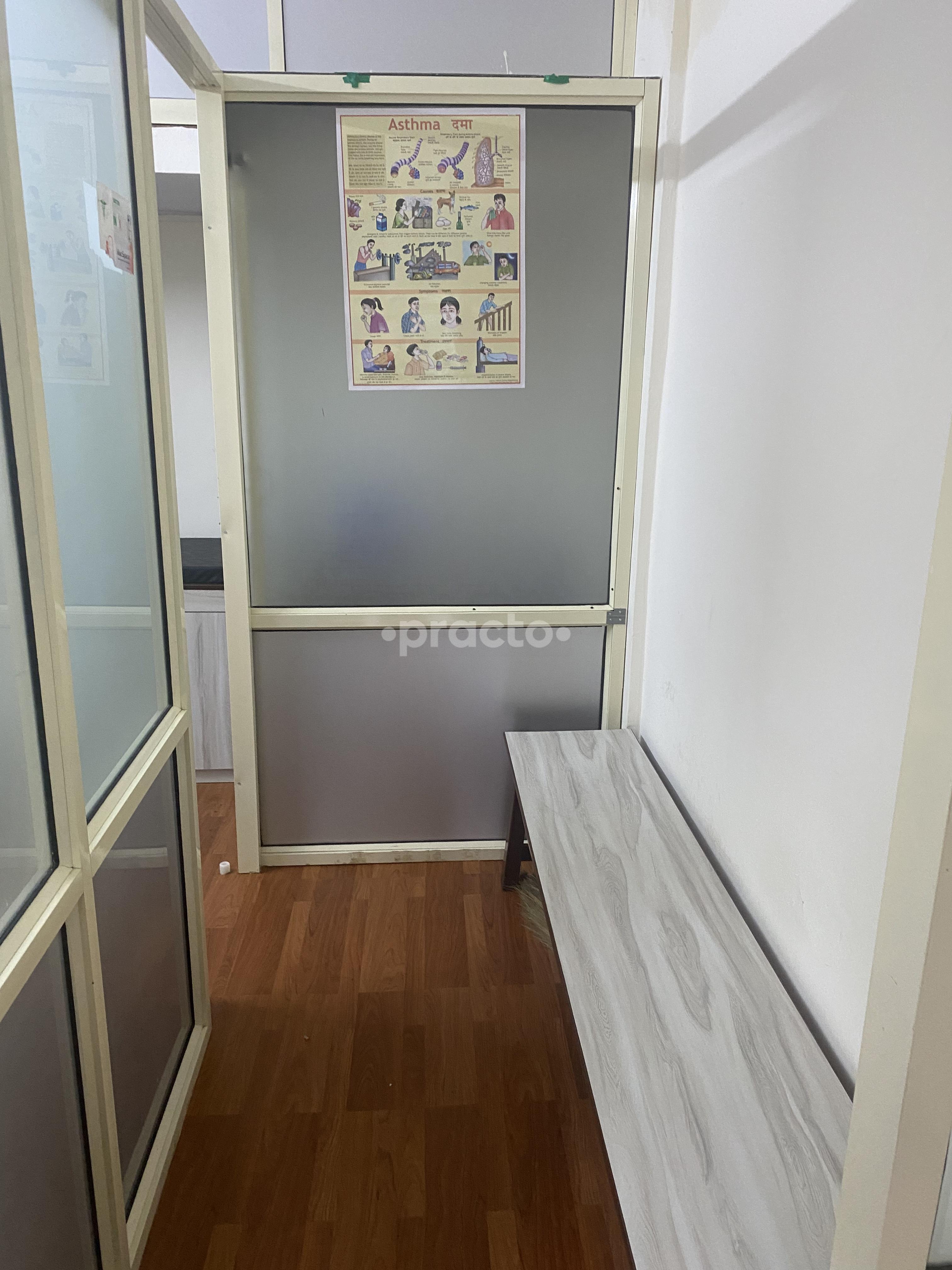 Waiting Area at One Health Chest Clinic Juinagar Navi Mumbai