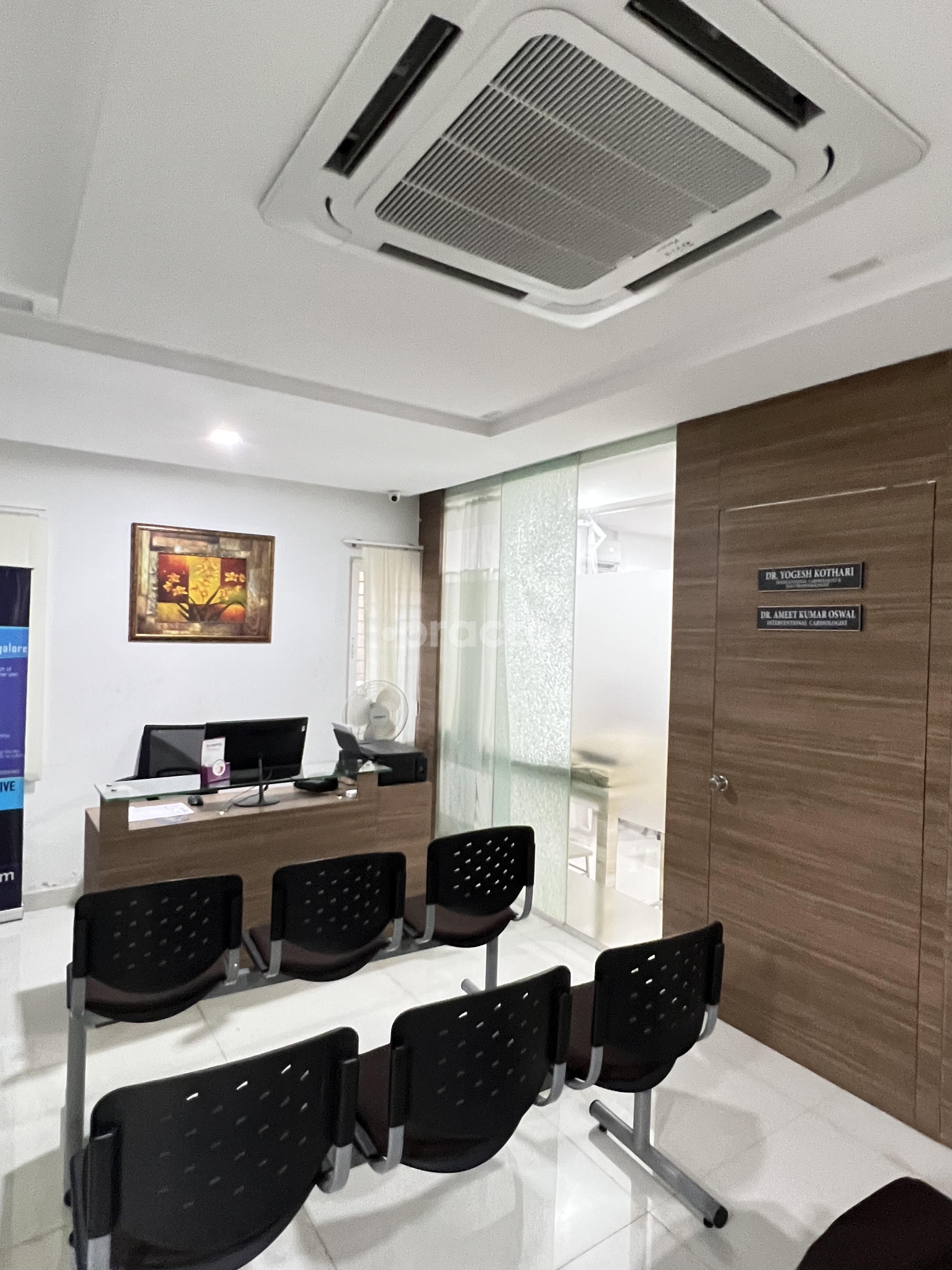 Reception Area at Bangalore Superspeciality Centre VV Puram Bangalore