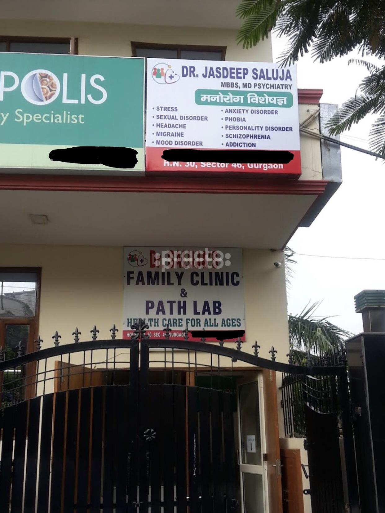 Dr Jasdeep Saluja's Clinic Gurgaon Sector 46 Gurgaon
