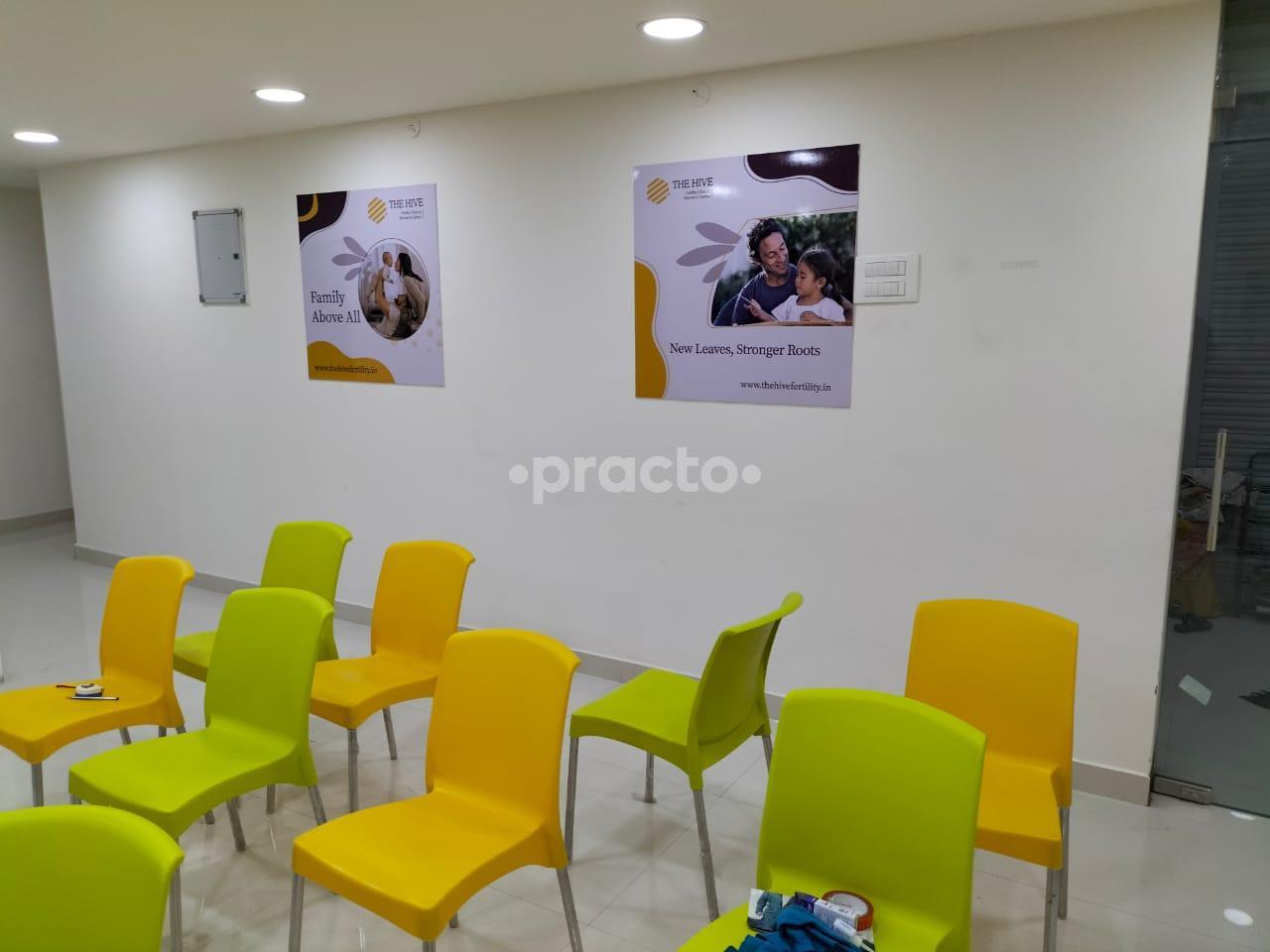 Waiting Area at The Hive Fertility Clinic And Women's Center Red Hills Chennai