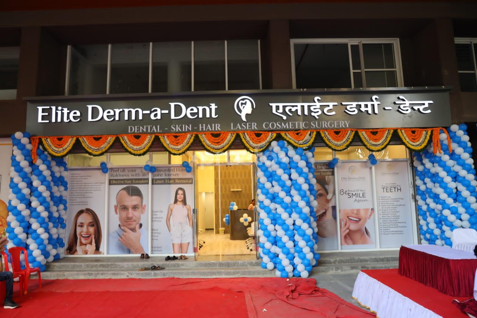 Outer Facade at Elite Derm-a-Dent Clinic Majiwada Thane