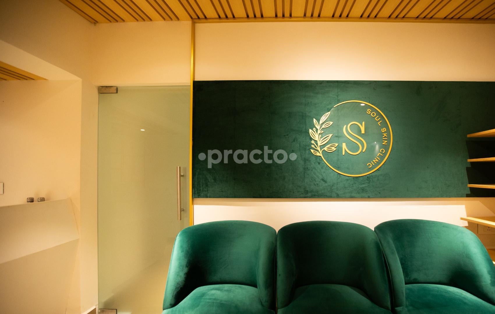 Reception Area at Soul Skin Clinic Anna Nagar West Chennai