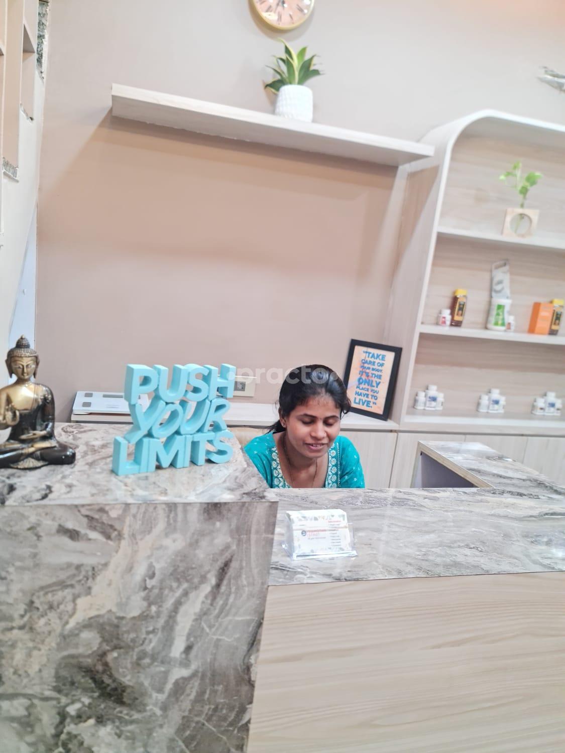 Reception Area at Swastha Start Ashok Vihar Phase 2 Delhi