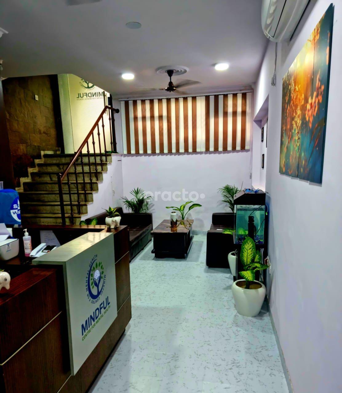 Waiting Area at Mindful Centre For Mental Health Saket Delhi