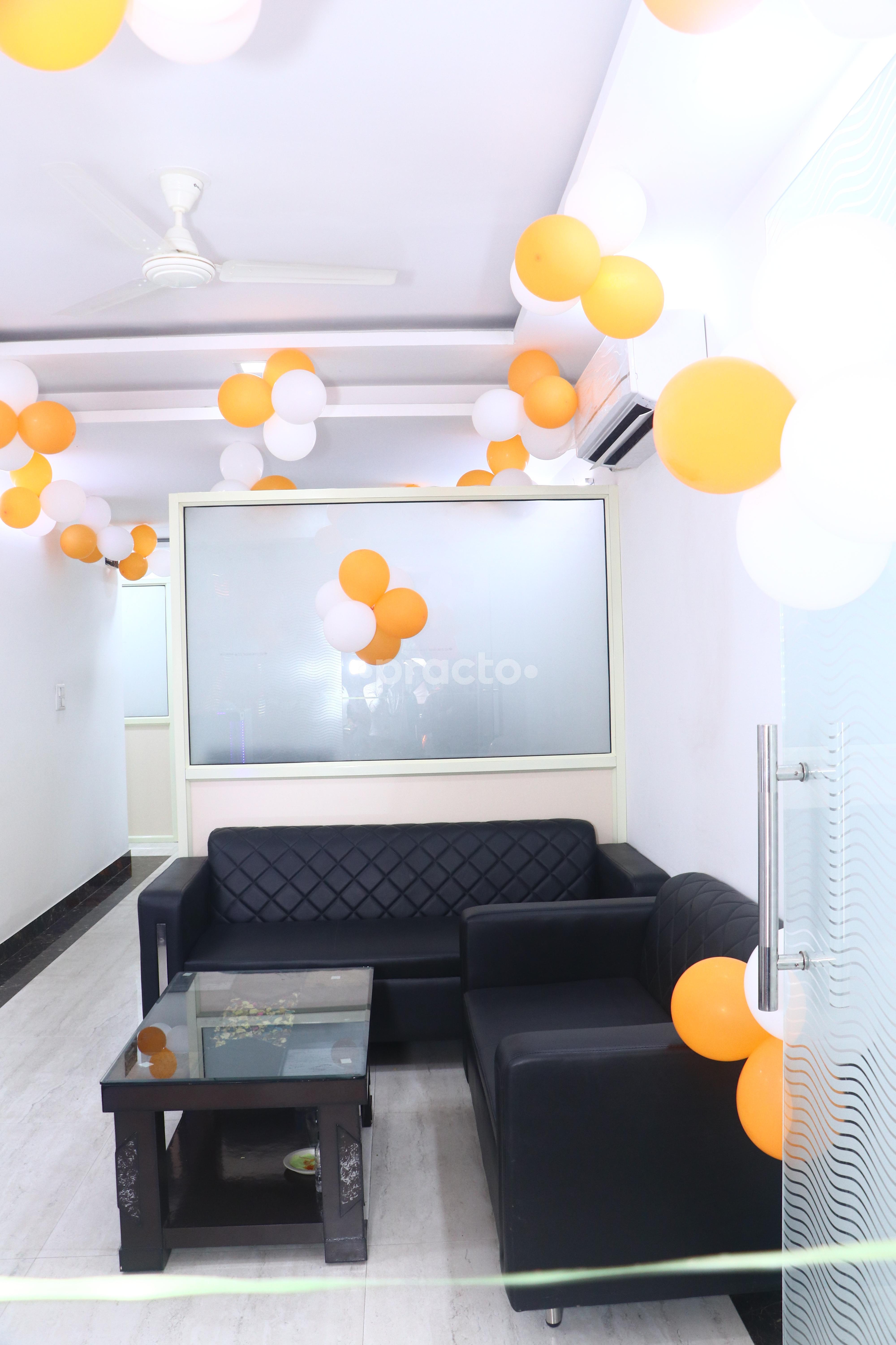 Waiting Area at Dr Ankita Mago Clinic Rohini Delhi