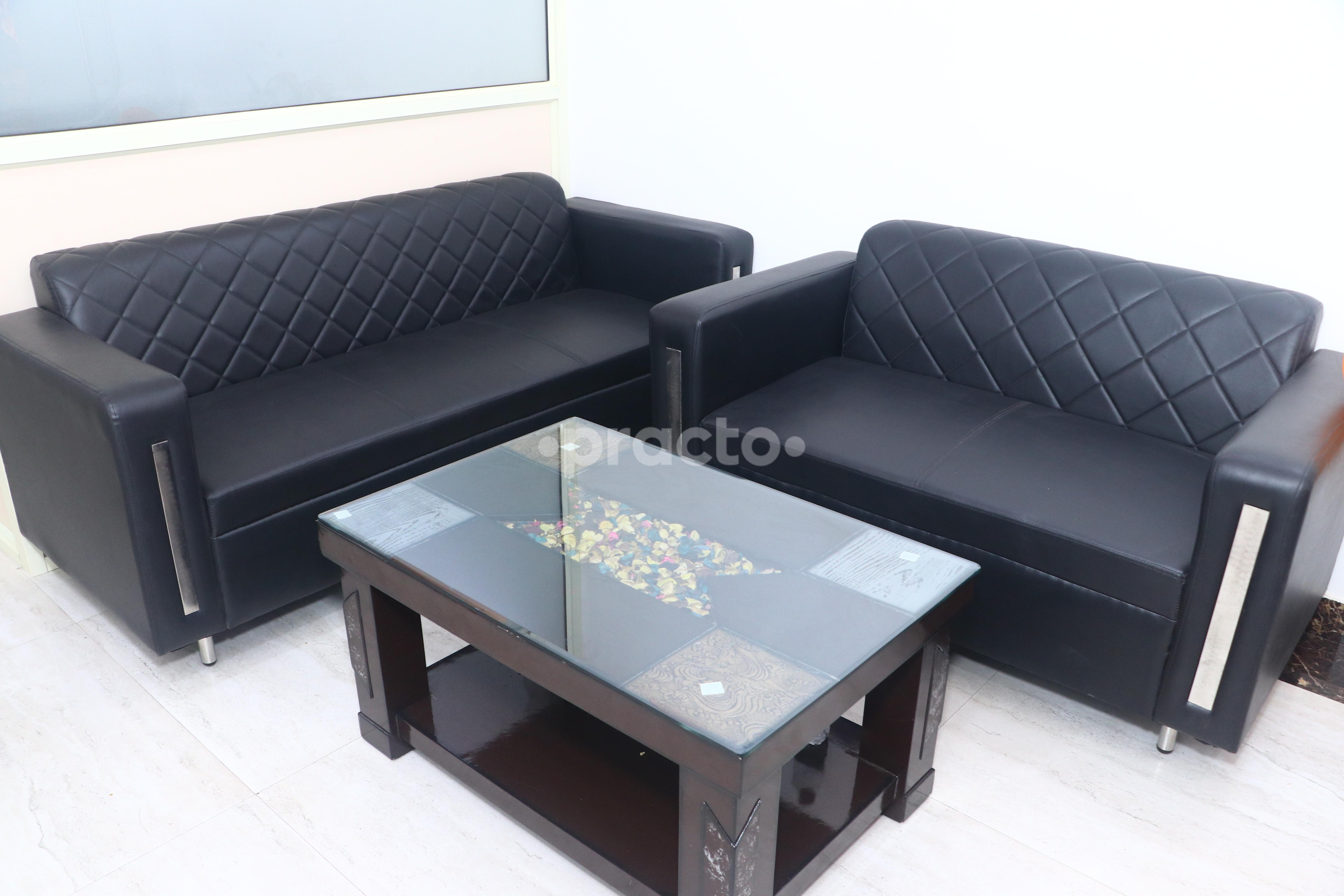 Waiting Area at Dr Ankita Mago Clinic Rohini Delhi