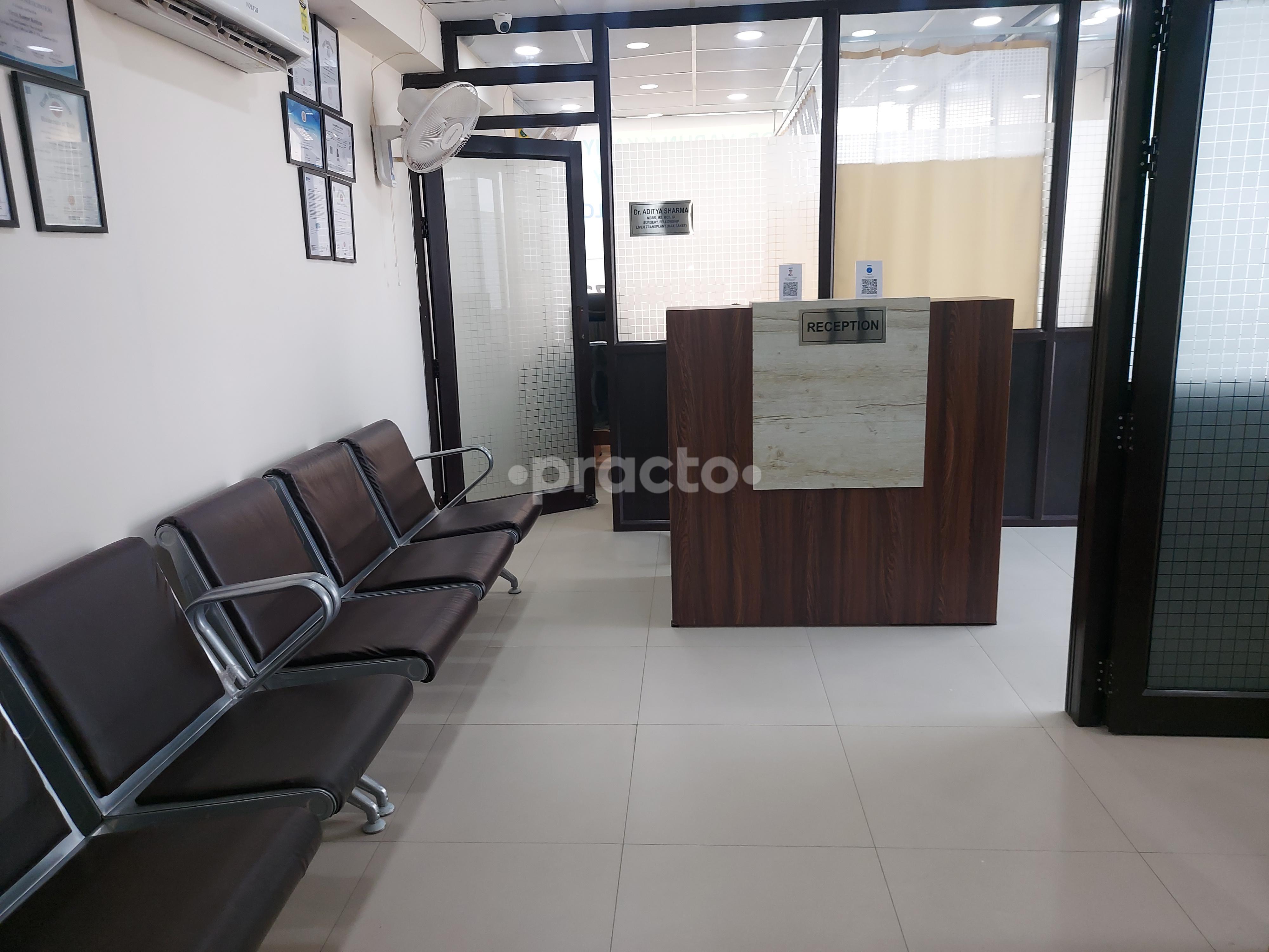 Waiting Area at ProCare Sector 104 Noida