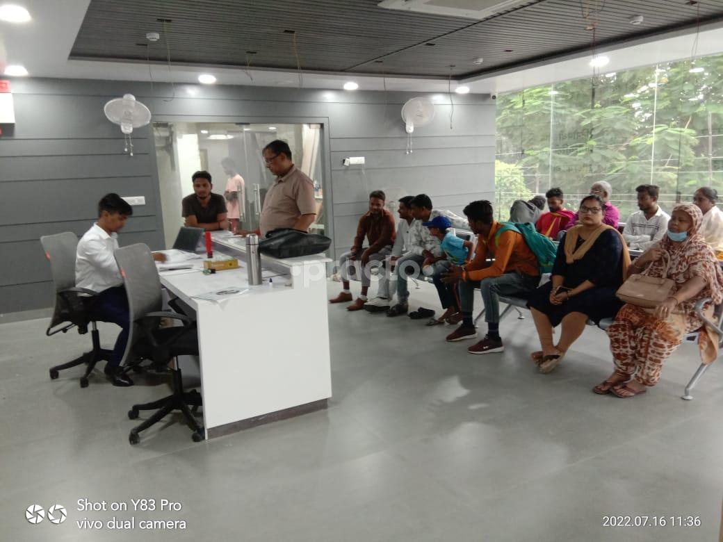 Waiting Area at Swarn Jyoti Eye Hospital Aliganj sector B Lucknow