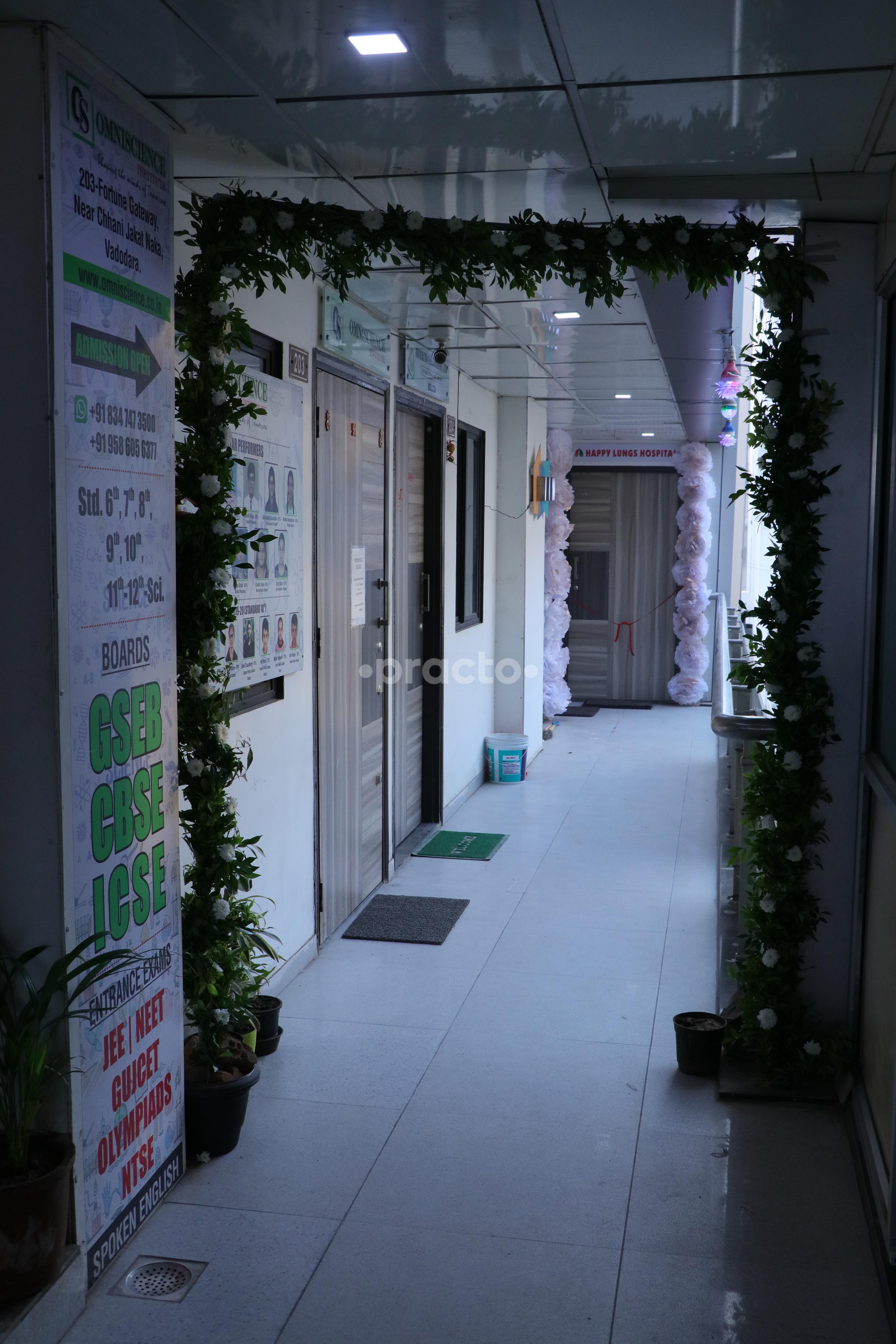 Outside Area at Happy Lungs Hospital Chhani Vadodara