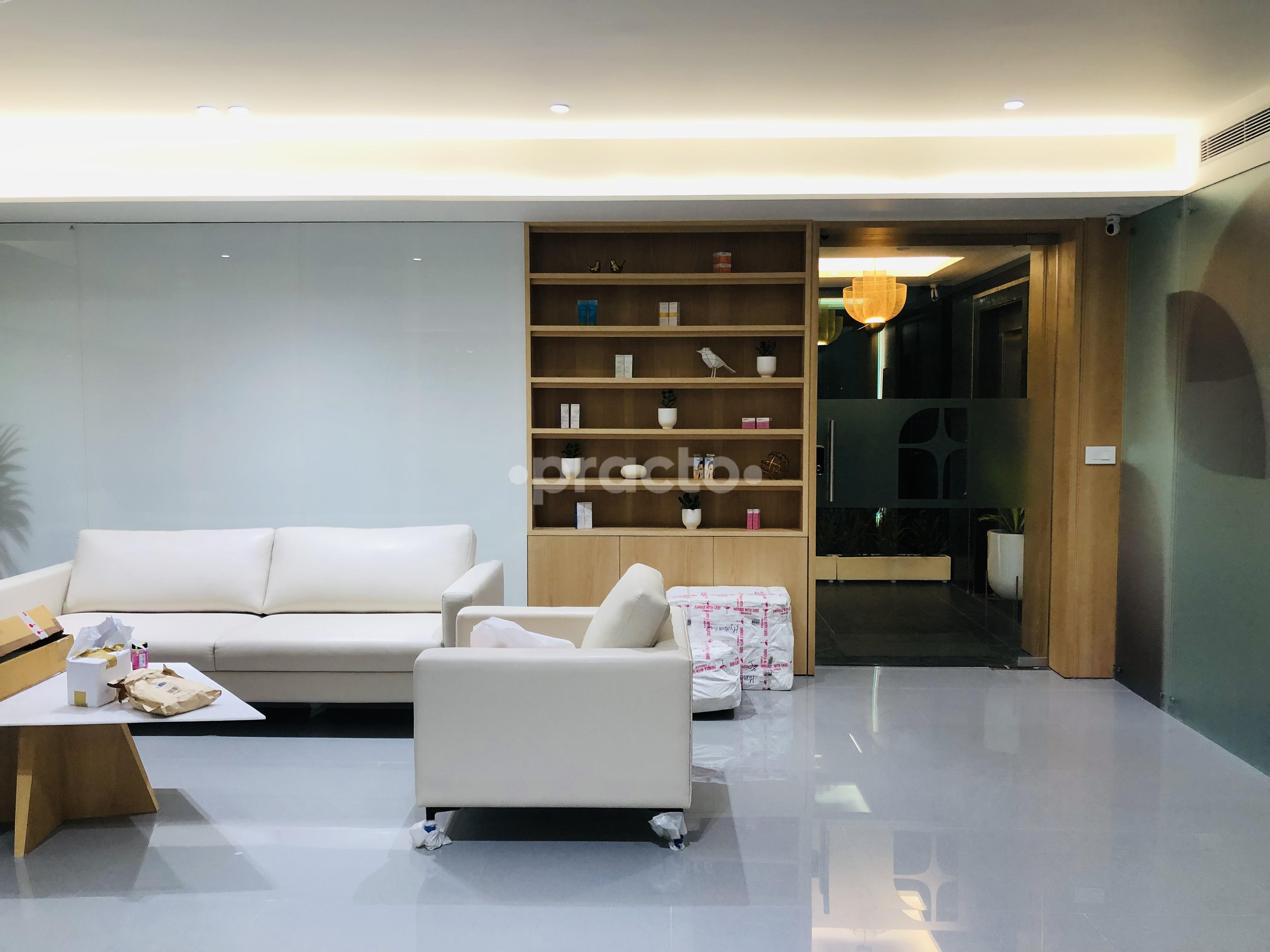 Waiting Area at Neya Dermatology and Aesthetics Jubilee Hills Hyderabad