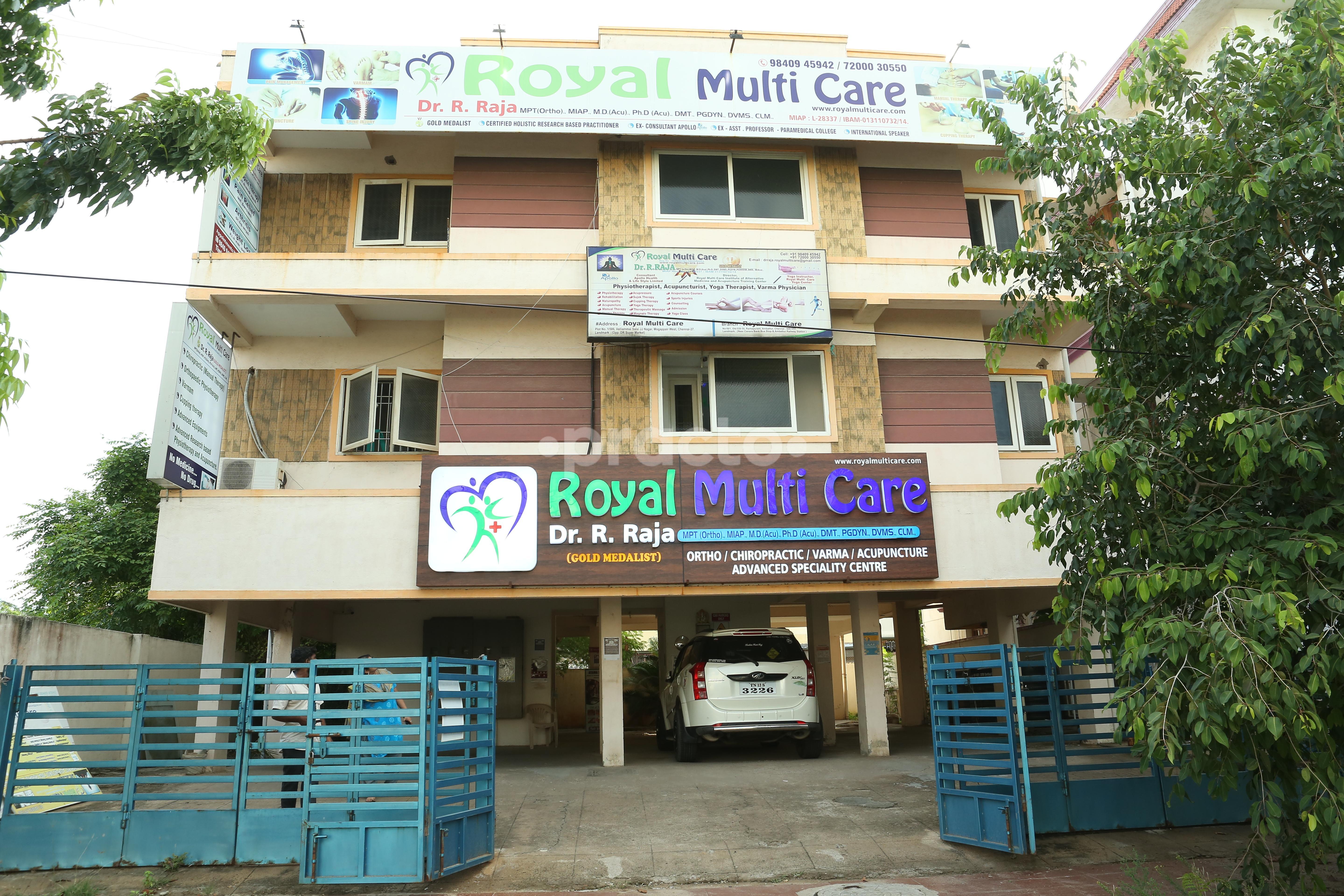 Outside Area at Royal Multi Care Mogappair West Chennai