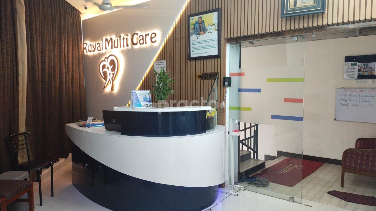 Reception Area at Royal Multi Care Tambaram East Chennai