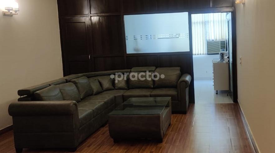 Waiting Area at Dr J's Dental Clinic DLF Phase I Gurgaon