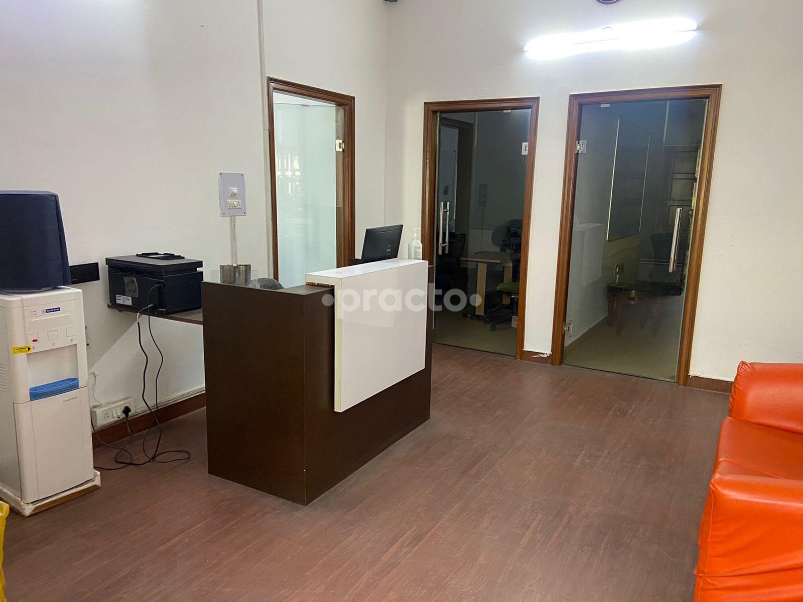 Waiting Area at M.E.A.S Healthcare Sector 45 Noida
