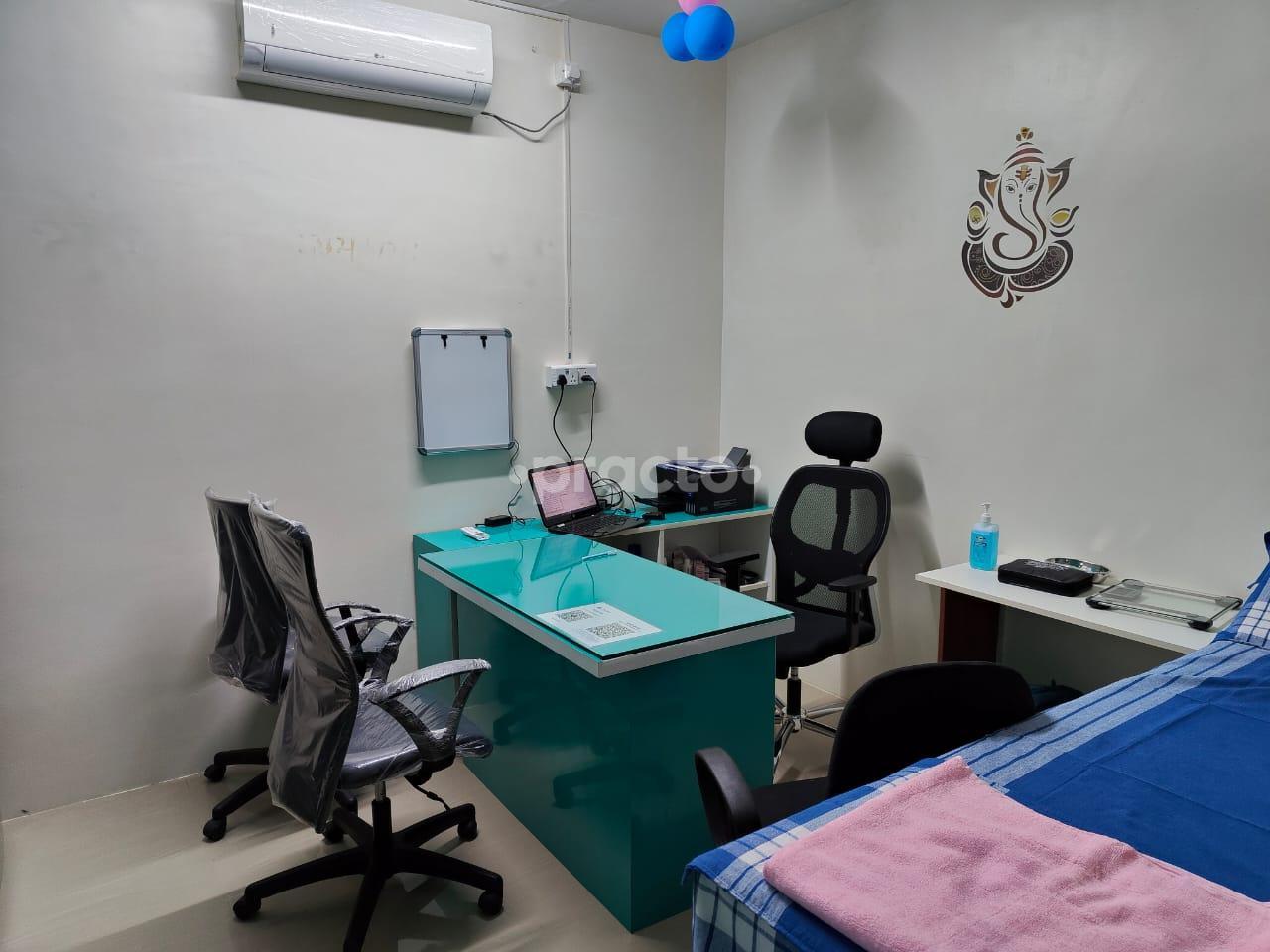 Consultation Room at Aadhya Children’s Clinic Avalahalli Bangalore
