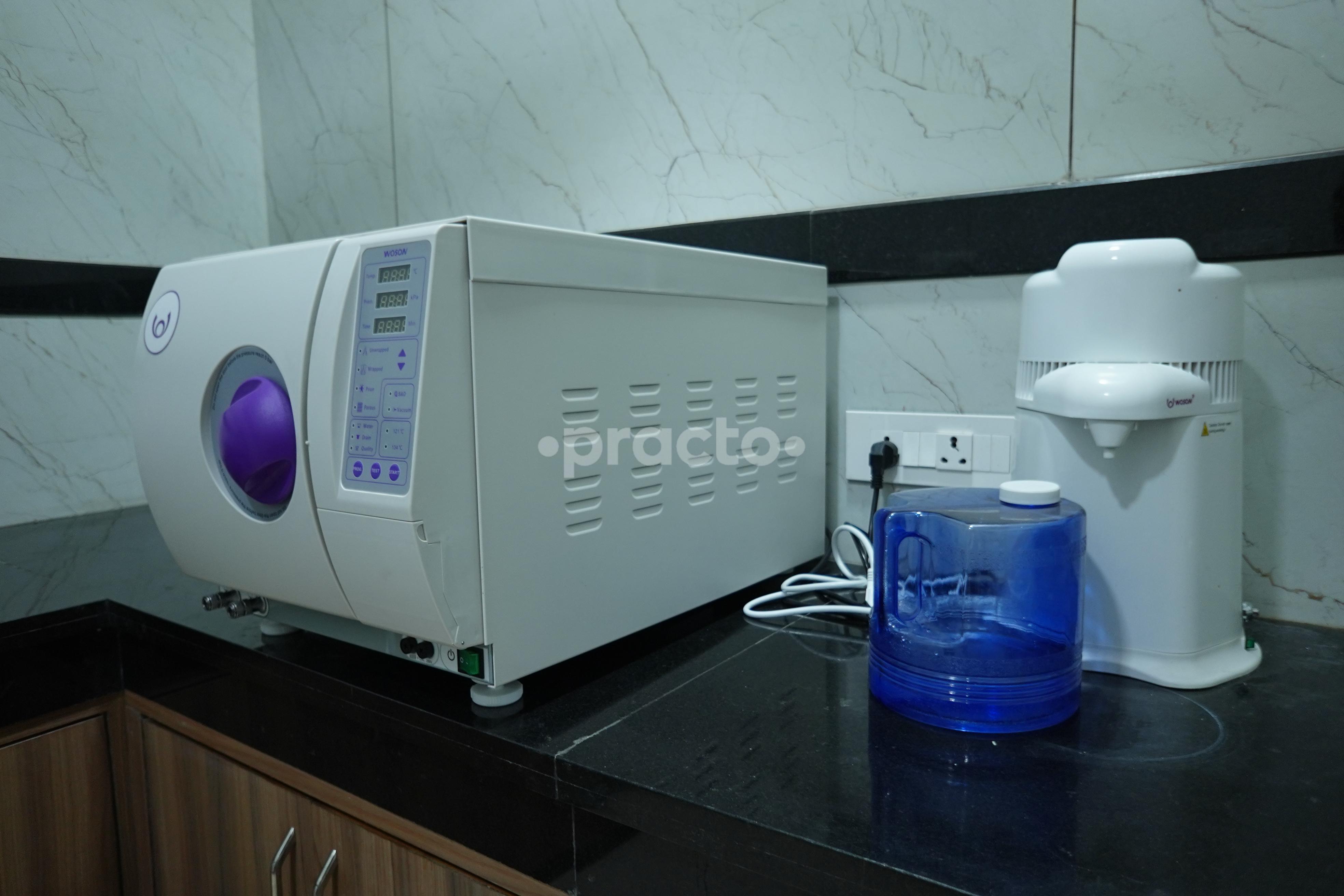Equipment Area at Baghel Dental Hospital and Implant Centre Gaighat Varanasi