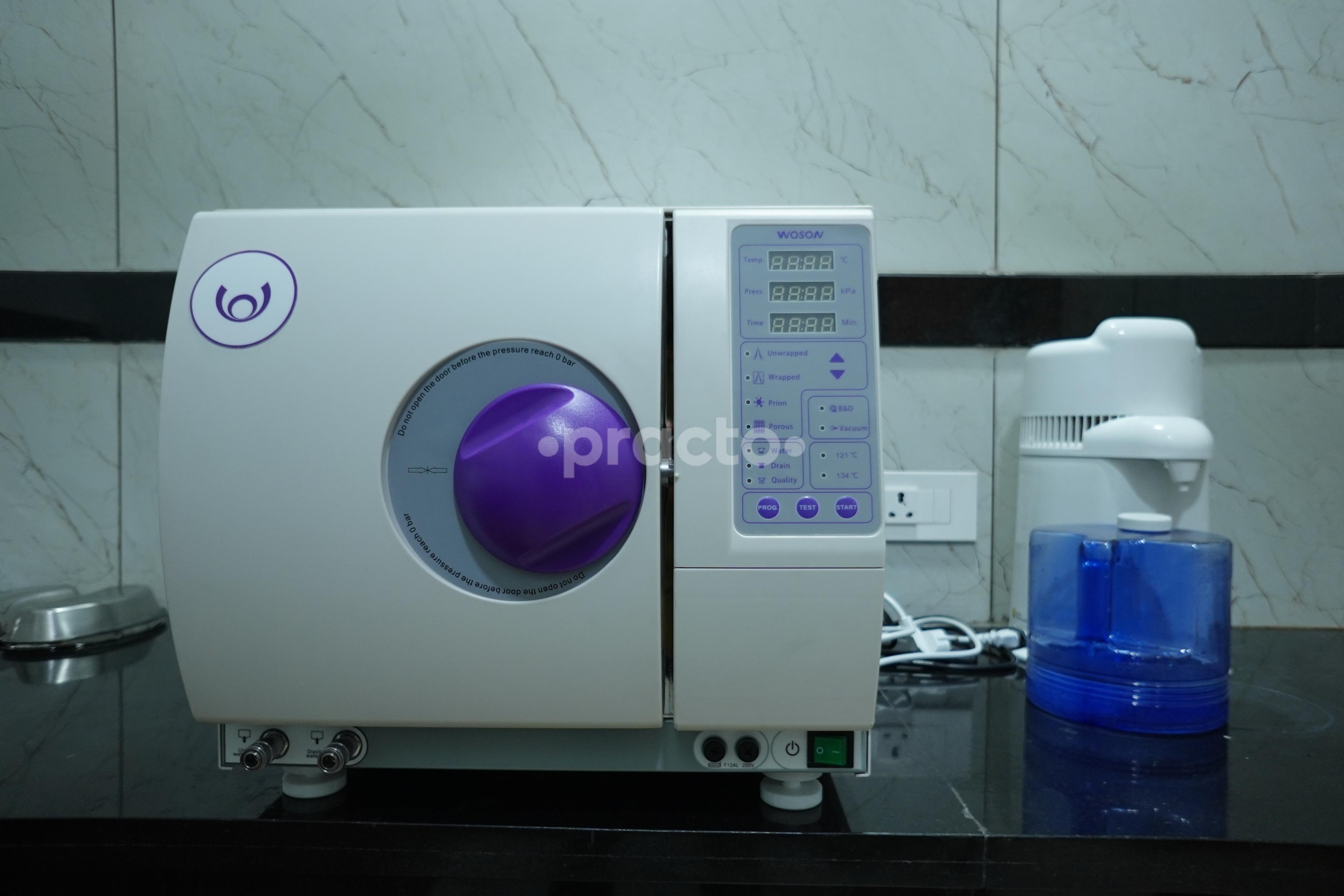 Equipment Area at Baghel Dental Hospital and Implant Centre Gaighat Varanasi