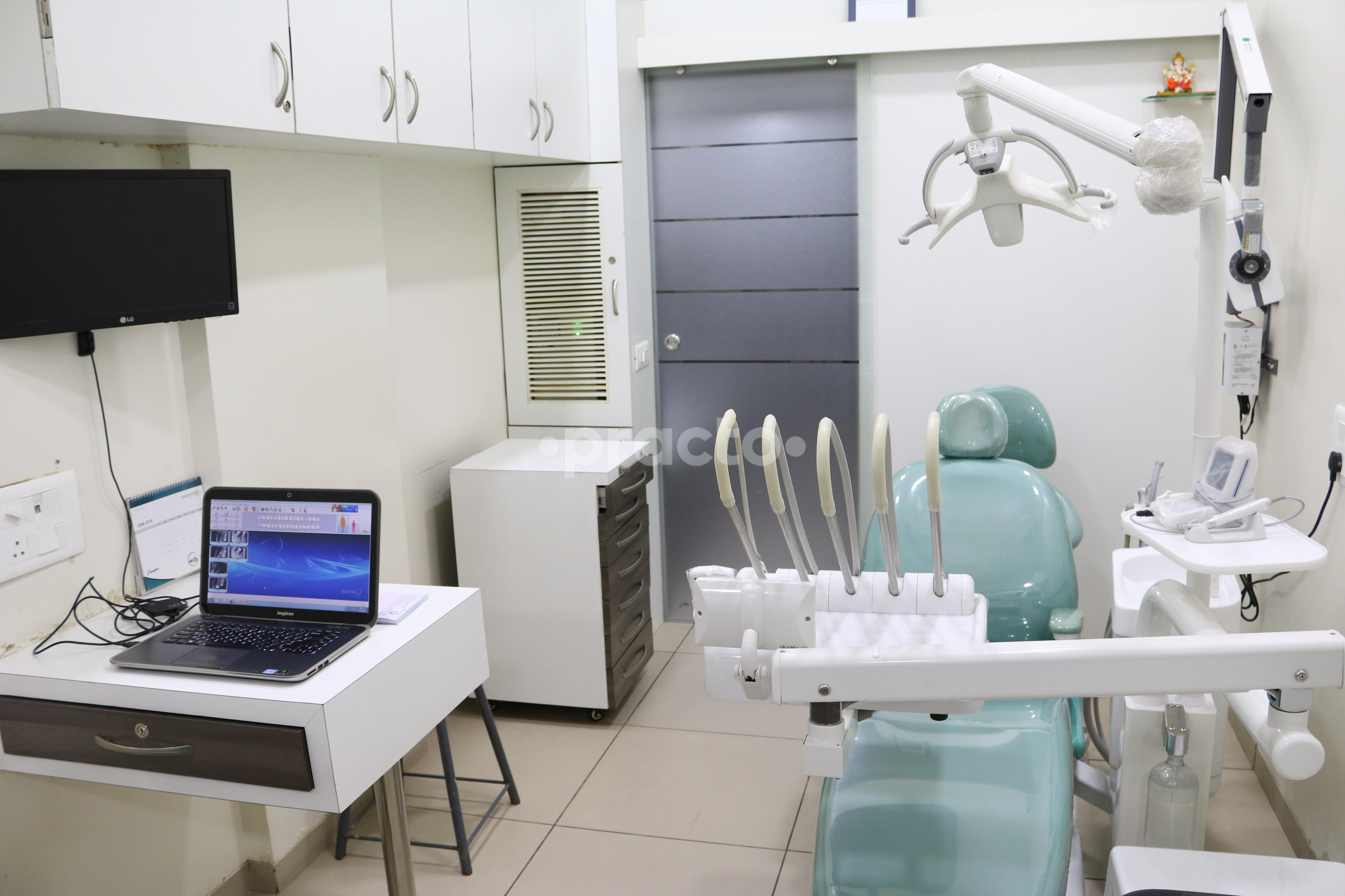 Equipment Area at Dr Pharande's Dental Clinic Parvati Gaon Pune