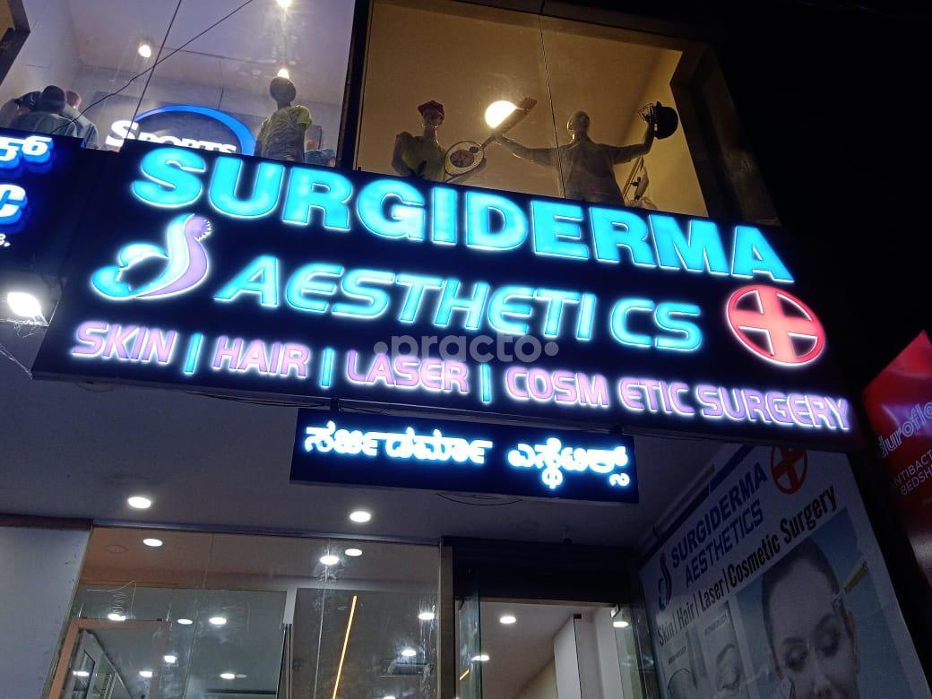 Reception Area at Surgiderma Aesthetics Yelahanka New Town Bangalore