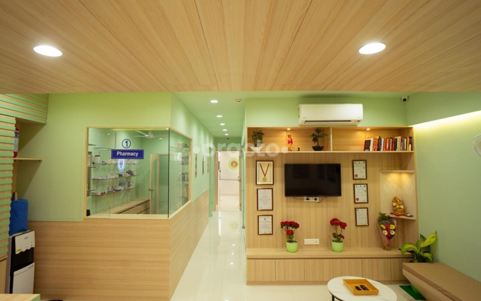 Entrance at Dr. Kartik Bhosale's Cardiology Clinic Wakad Pune