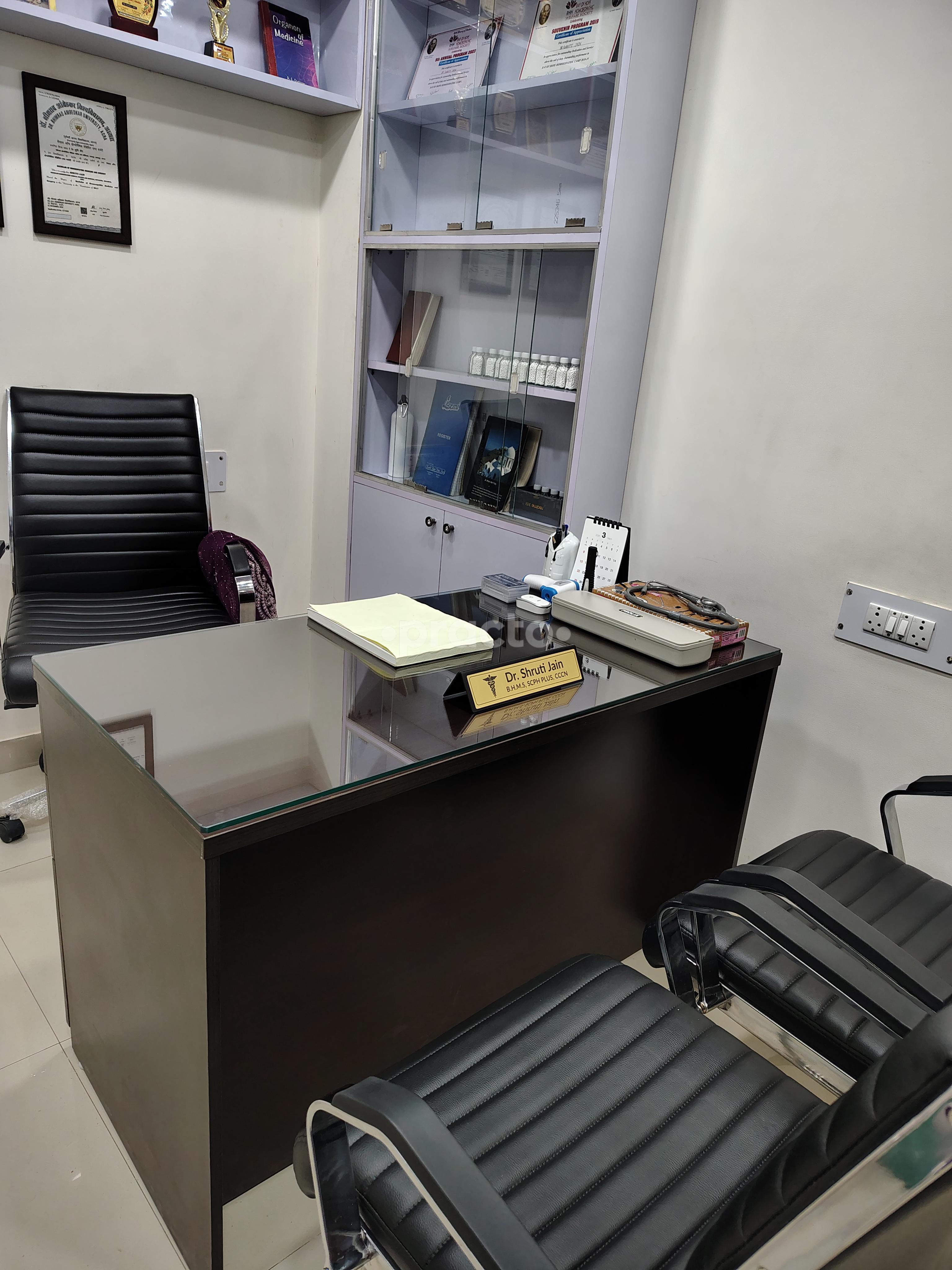 Consultation Room at Classical Homoeopathy Clinic Palam Colony Delhi