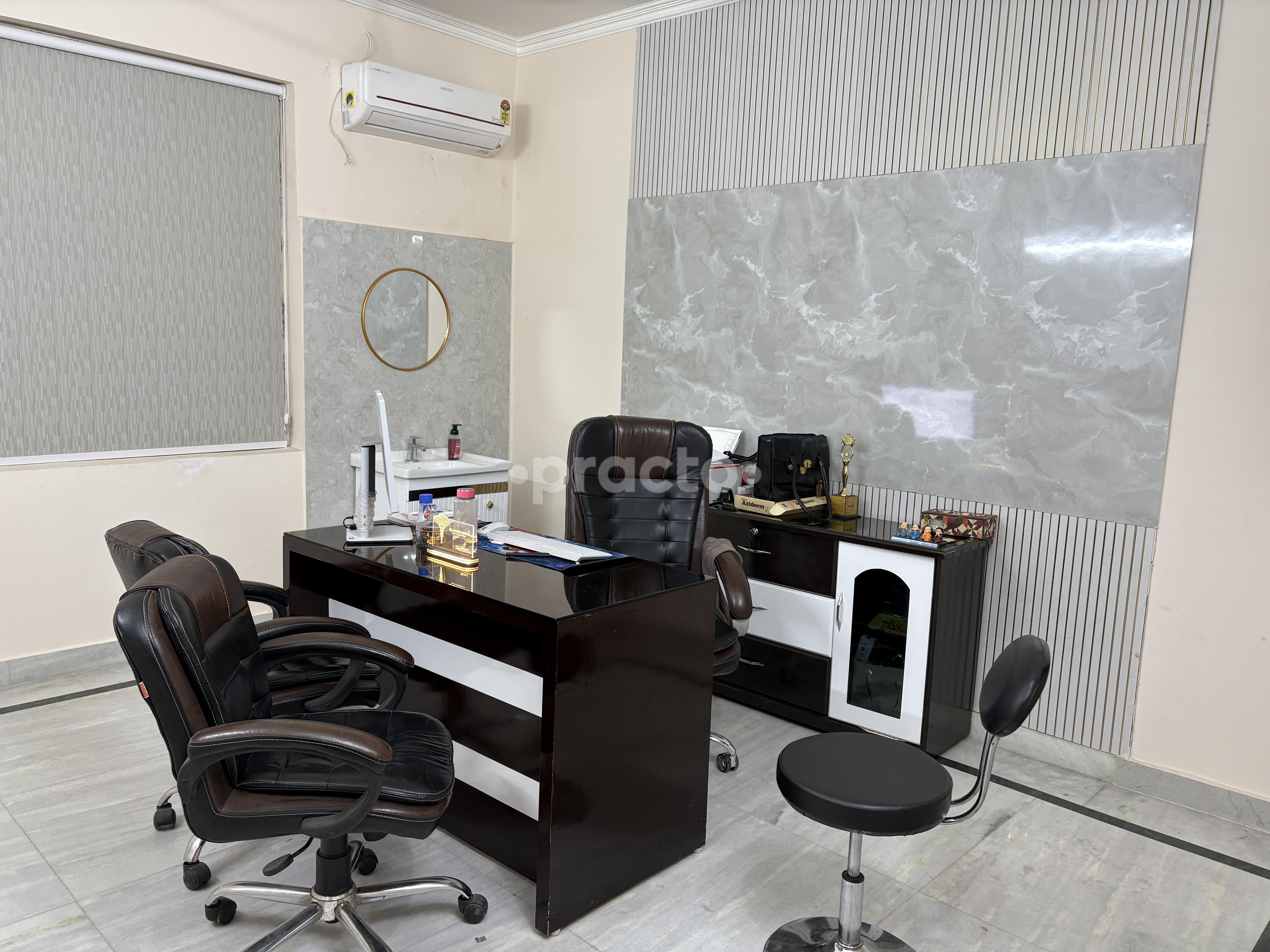 Consultation Room at Dr Roopal's Skin Clinic Sector 51 Noida