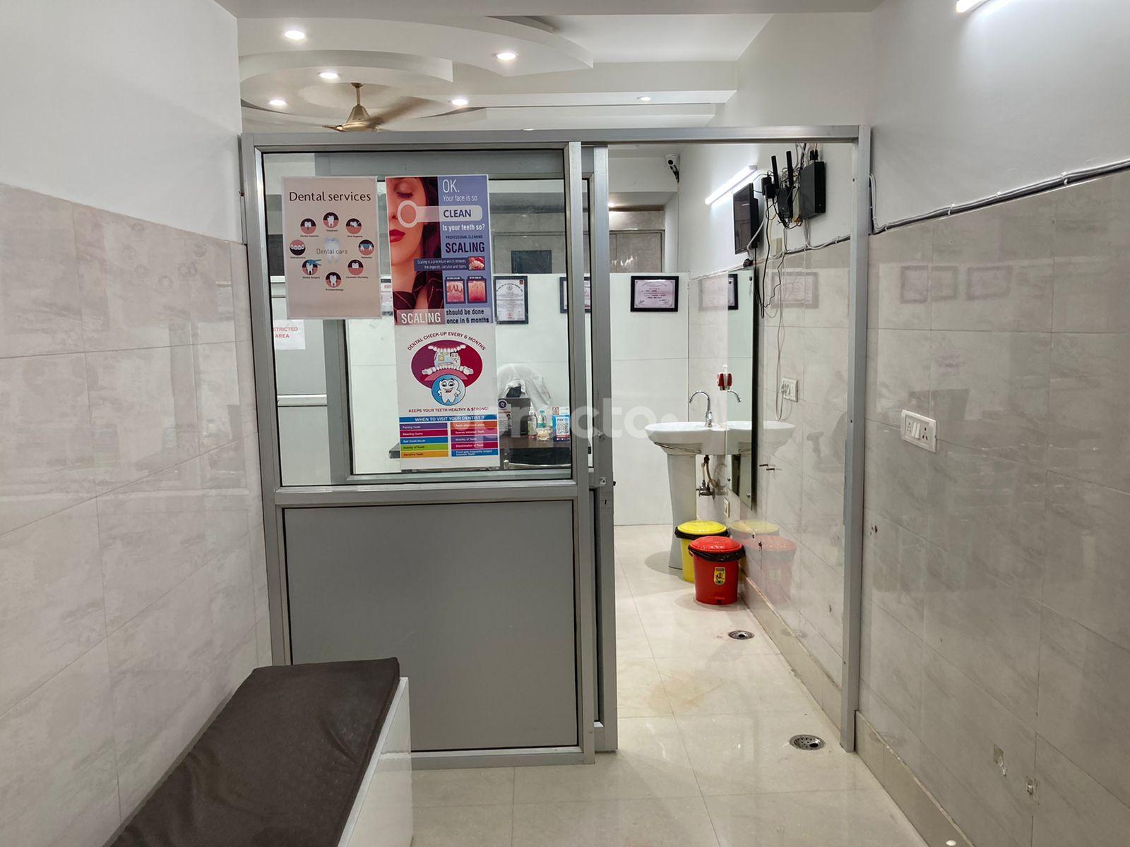 Waiting Area at Sunrise Dental Care and Implant Centre Uttam Nagar Delhi