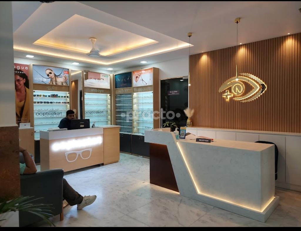 Reception Area at I Netra Laser Eye Centre Adarsh Nagar Delhi