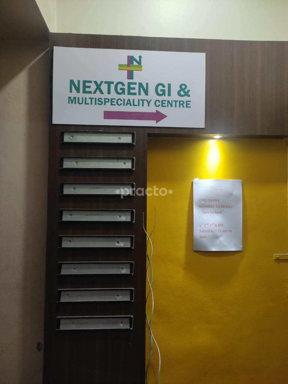 Entrance at NextGen Gi Multispeciality Center Satara Road Pune