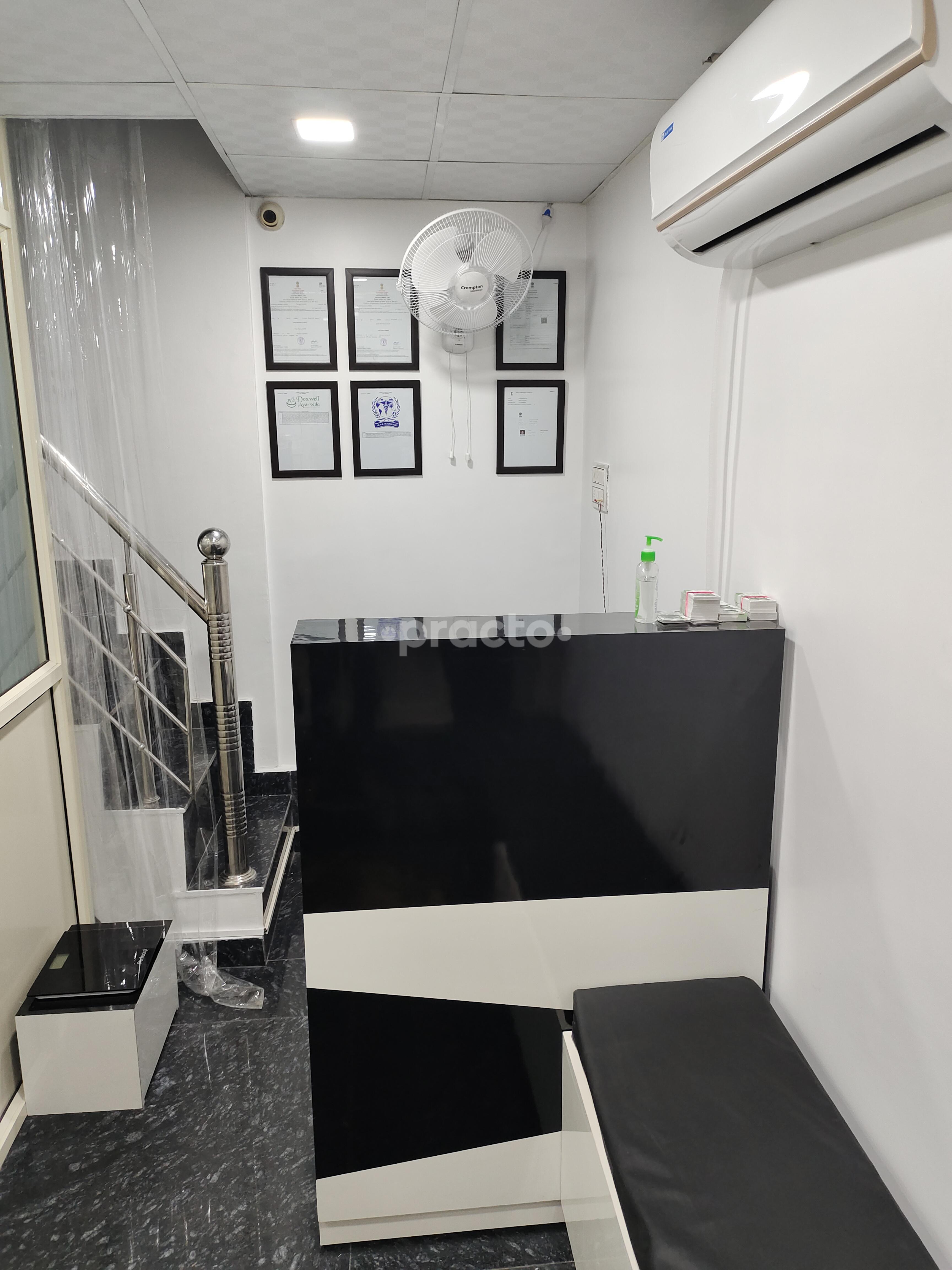 Waiting Area at Doxwell Ayurveda Darya Ganj Delhi