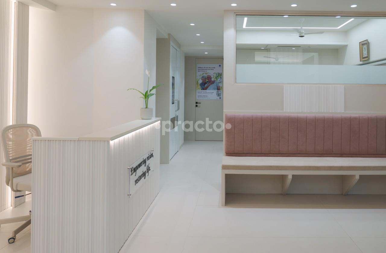 Reception Area at Genesis Eye & Kidney Hospital Tardeo Mumbai