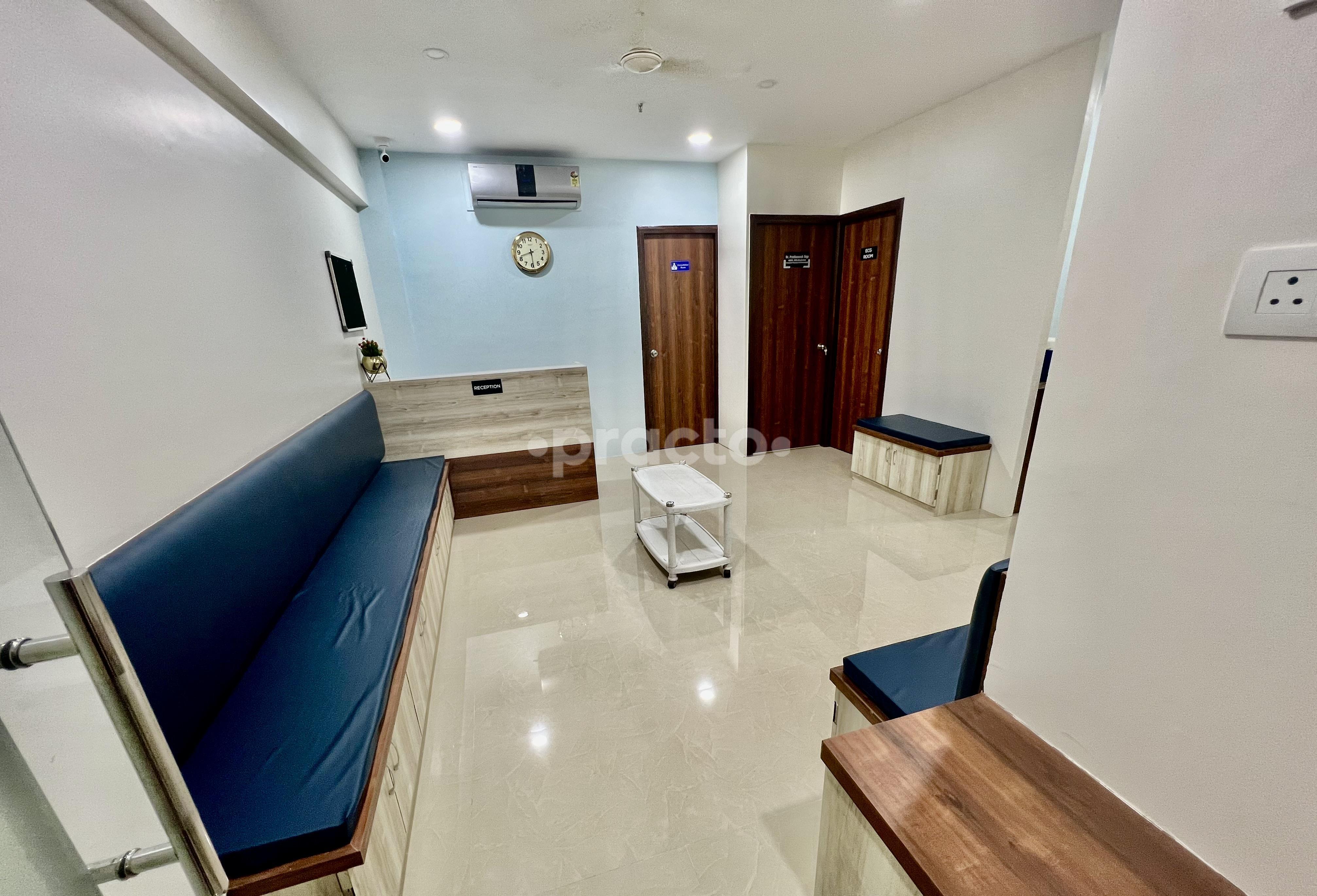 Waiting Area at Dr Teje's Physician & Diabetology Clinic Pimpri-Chinchwad Pune