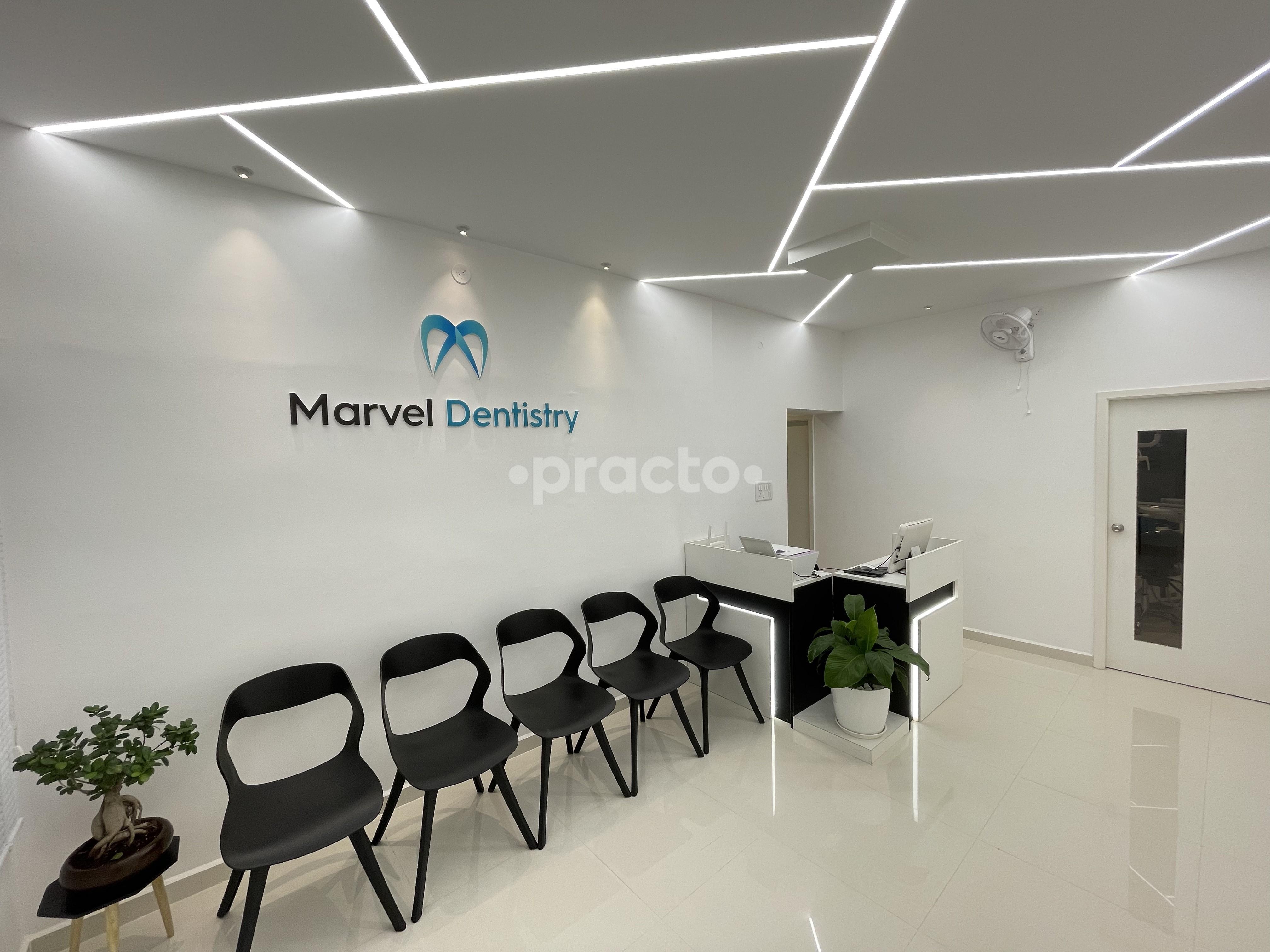 Reception Area at Marvel Dentistry Kilpauk Chennai