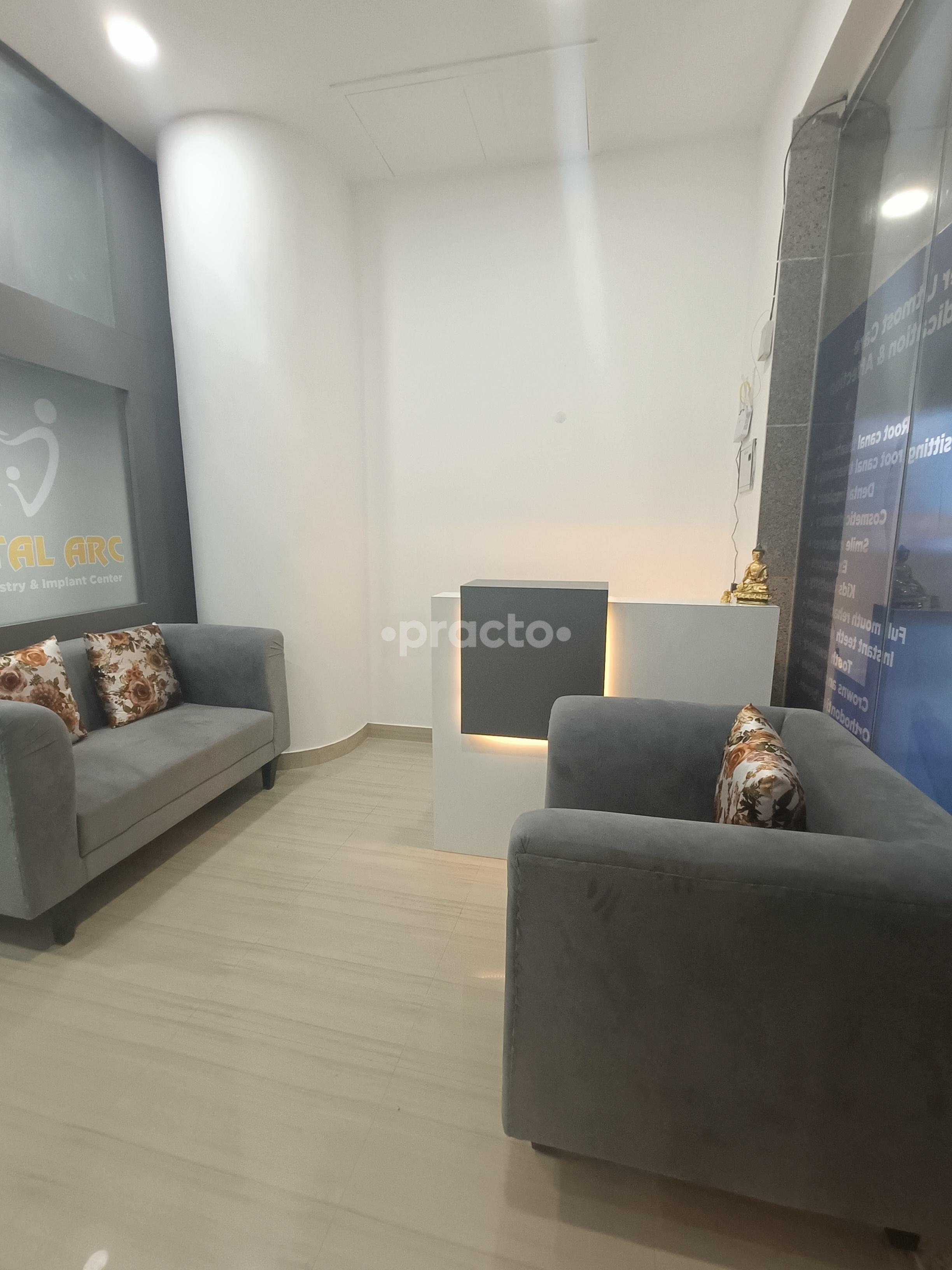 Reception Area at Dental Arc Gurgaon Sector 70 Gurgaon