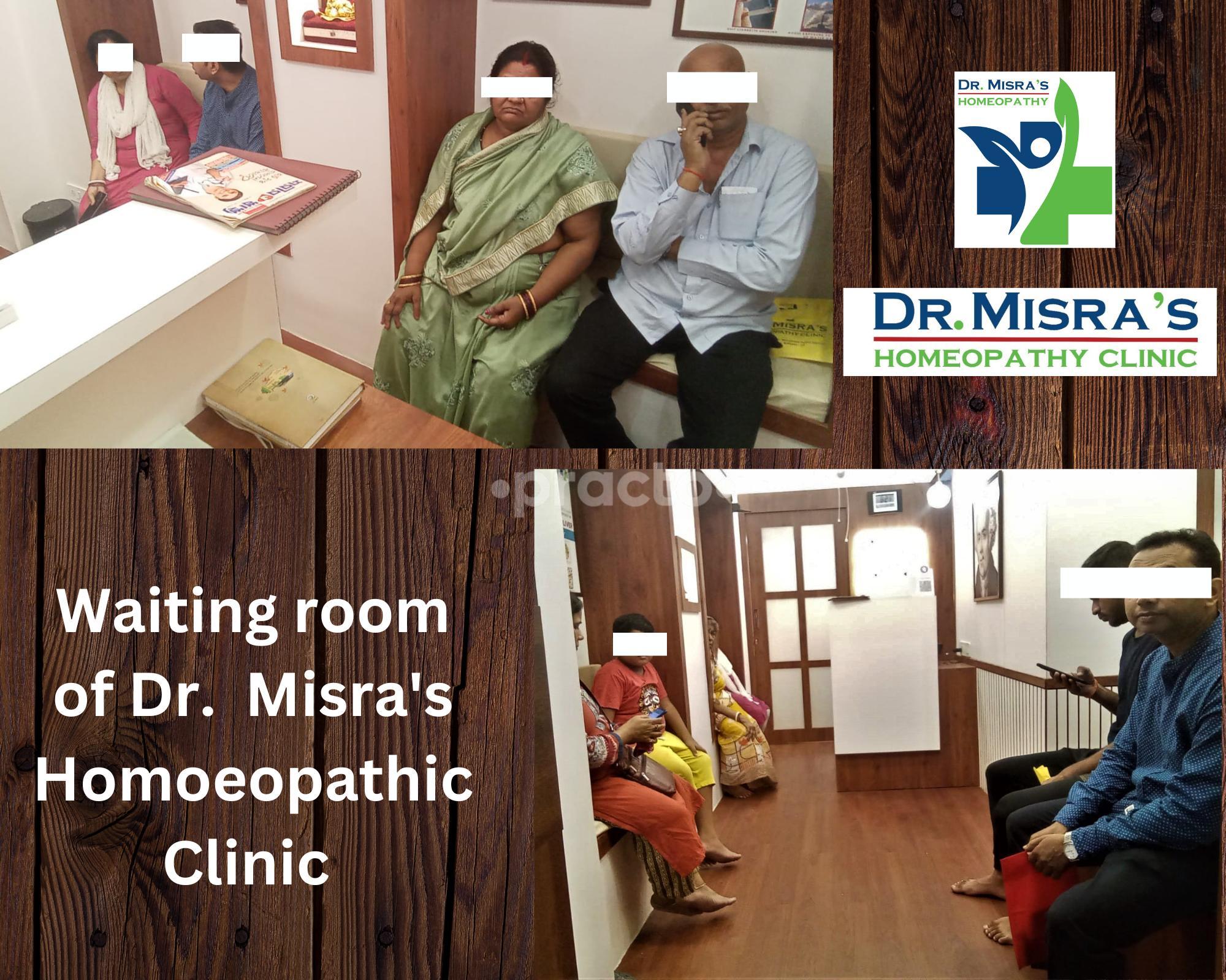 Waiting Area at Dr. Misra Homeopathy Clinic Beliaghata Kolkata