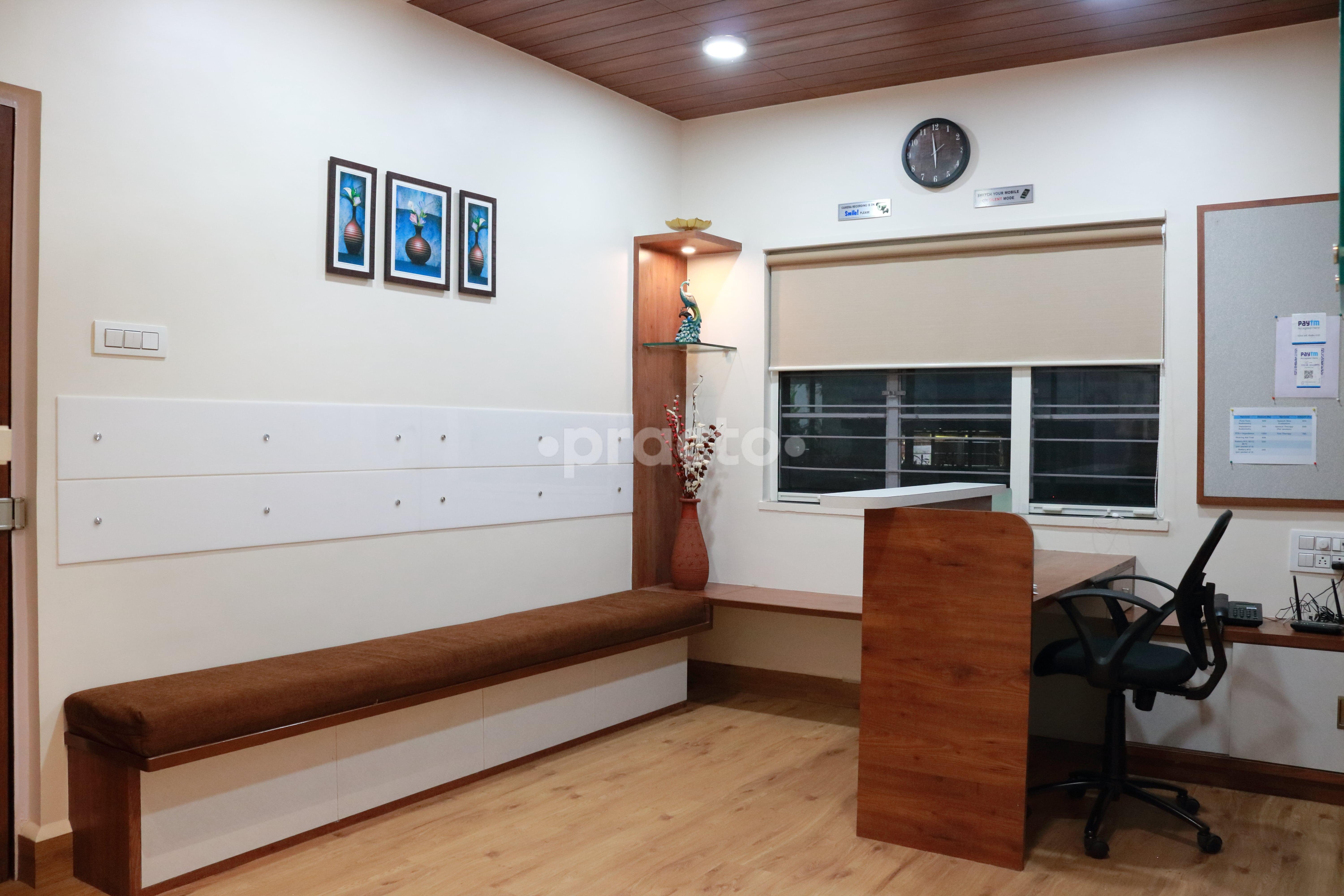 Reception Area at Rejoice Speech & Hearing Clinic Senapati Bapat Marg Pune