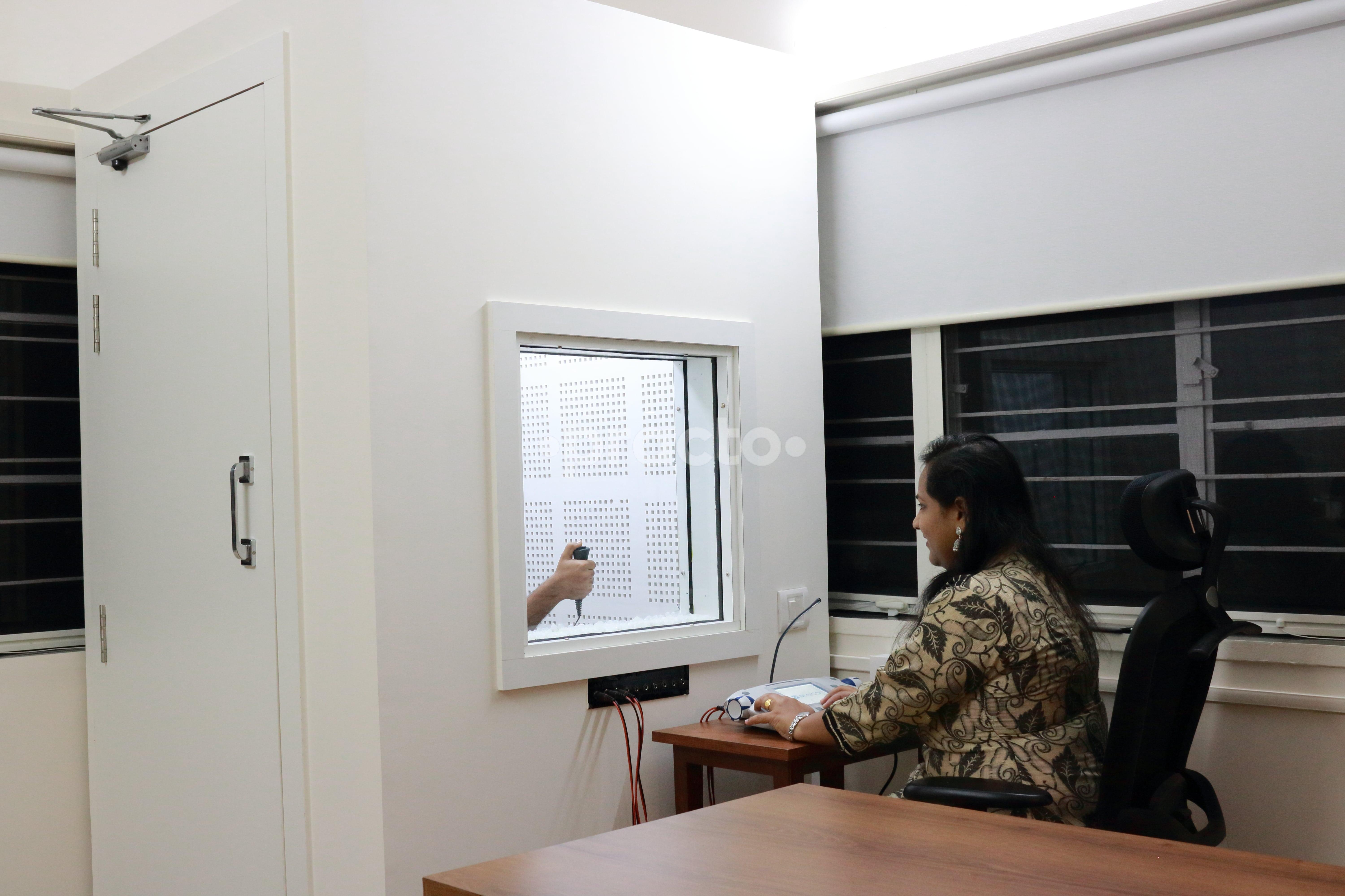 Consultation Room at Rejoice Speech & Hearing Clinic Senapati Bapat Marg Pune