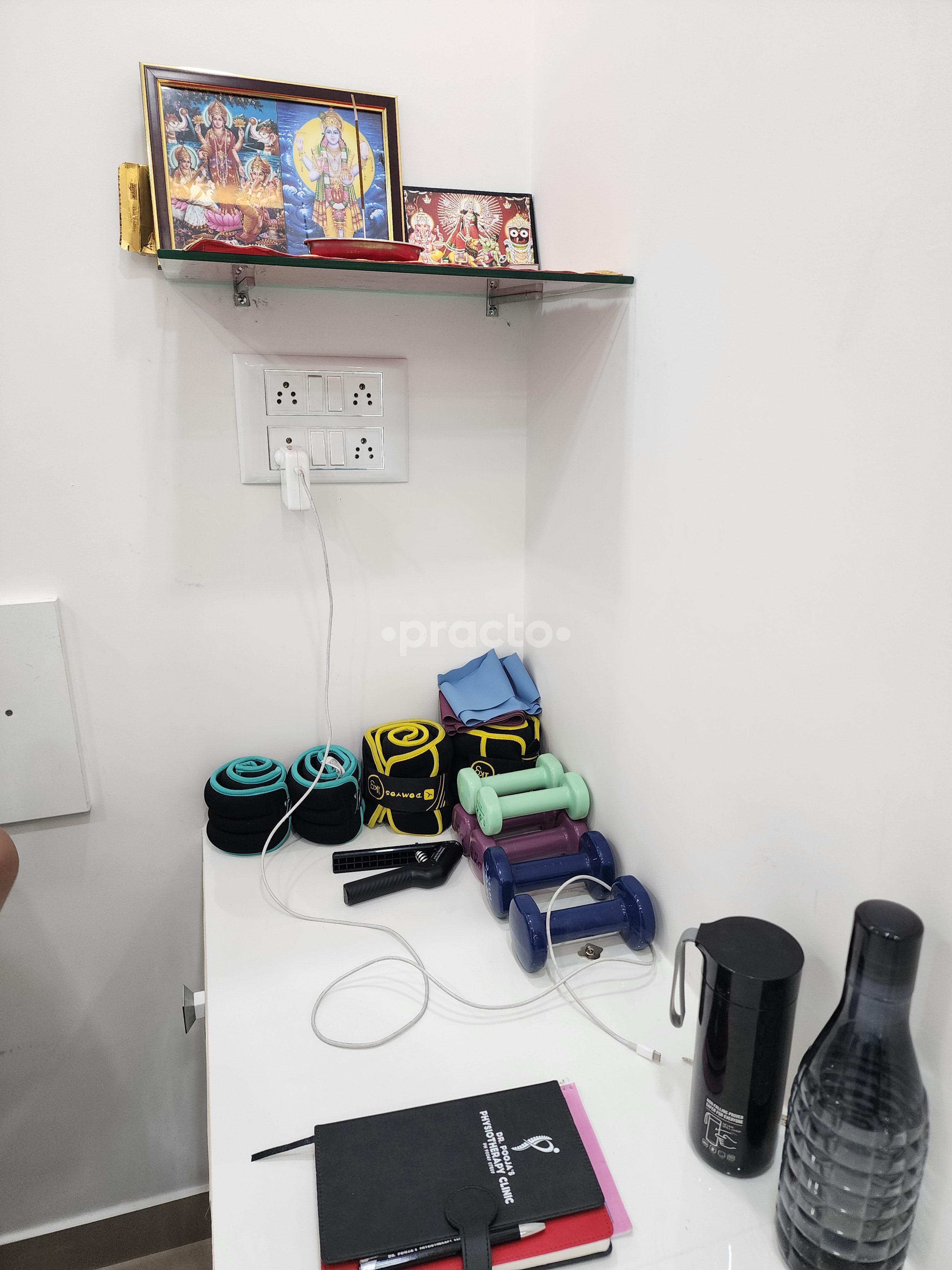 Equipment Area at Dr. Pooja's Physiotherapy Clinic Sarjapura Bangalore