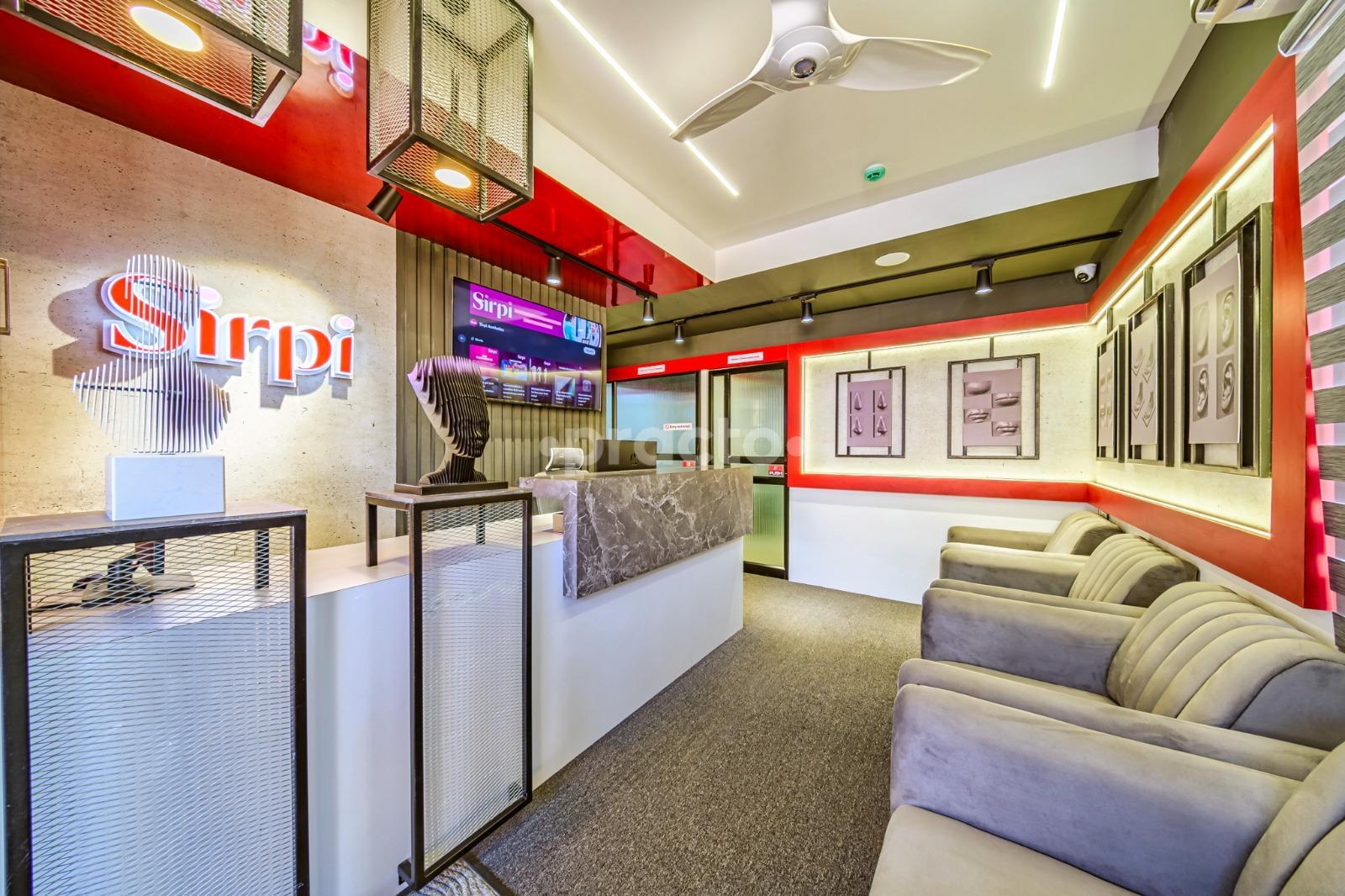 Reception Area at Sirpi Aesthetics Peelamedu Coimbatore