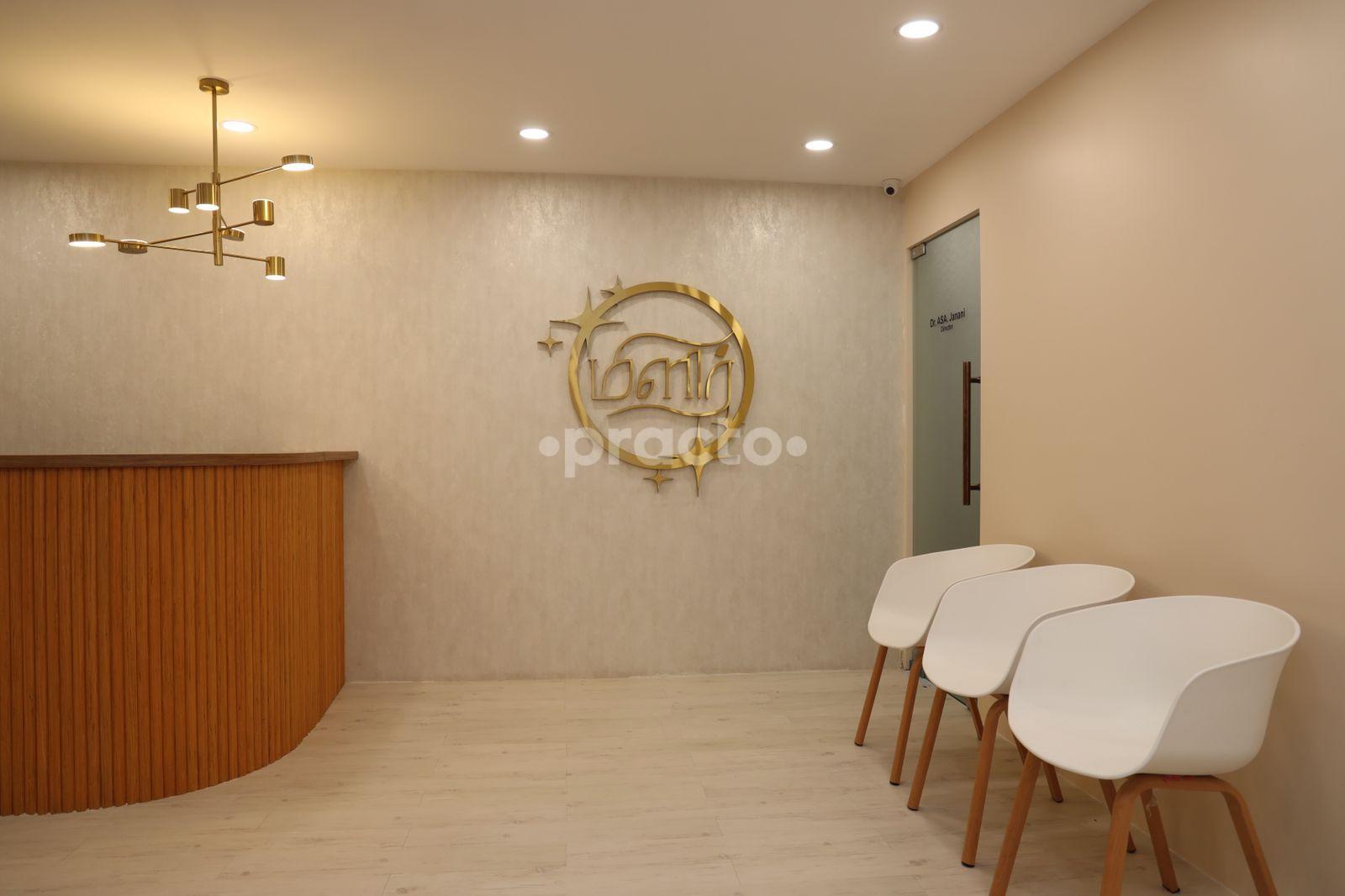 Waiting Area at Milir Skin, Hair and Laser Clinic Ashok Nagar Chennai
