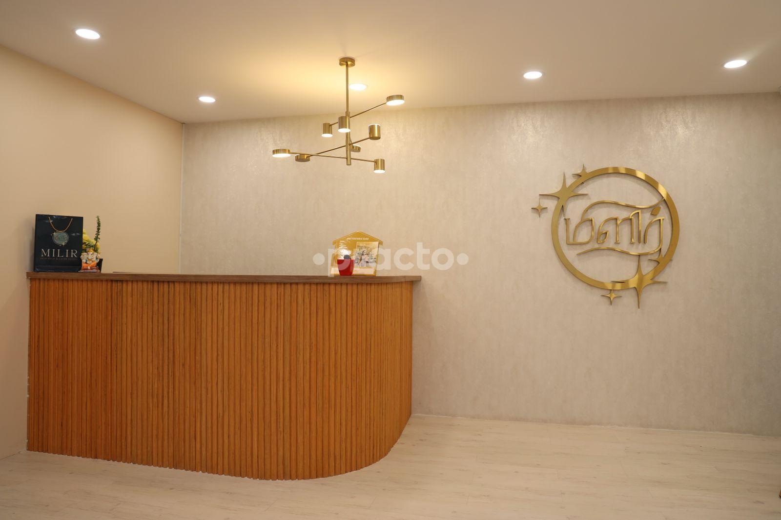Reception Area at Milir Skin, Hair and Laser Clinic Ashok Nagar Chennai