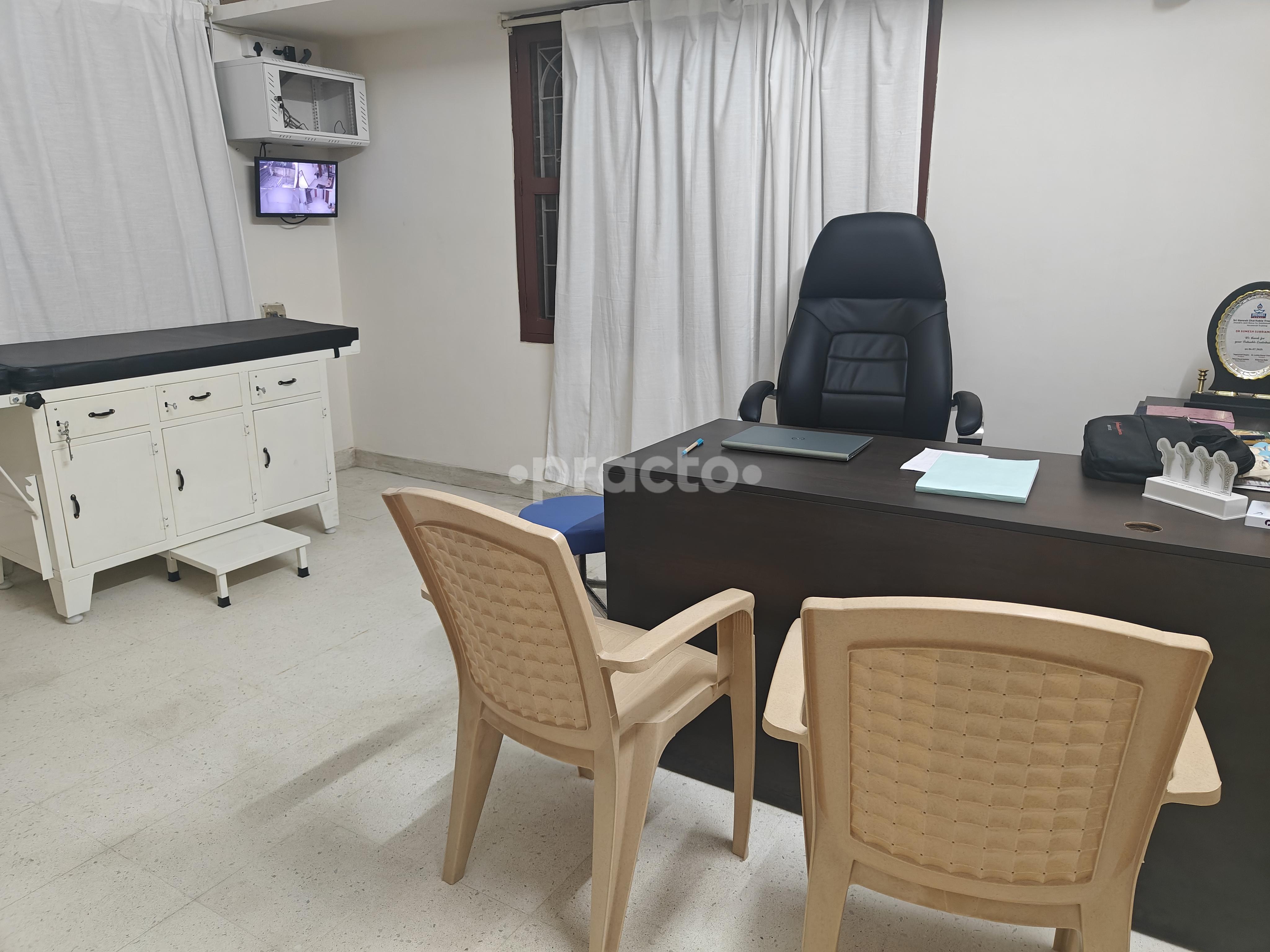 Consultation Room at OrthoCure Bone and Joint Speciality Clinic Thirumullaivoyal Chennai