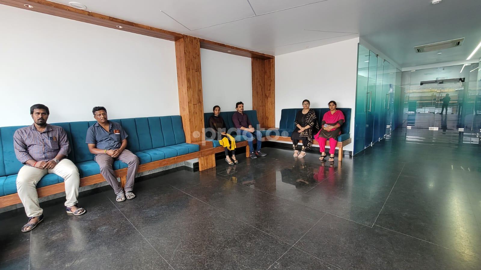 Waiting Area at IROS Ortho Center Velachery Chennai
