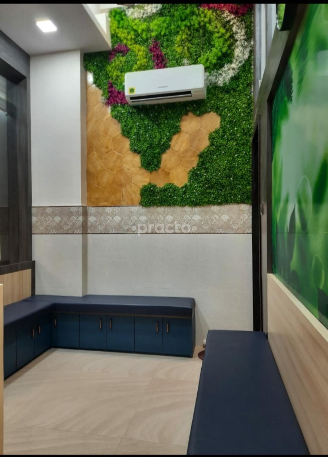 Reception Area at Dr Sanita's Ananya Women's Clinic Seawoods Navi Mumbai